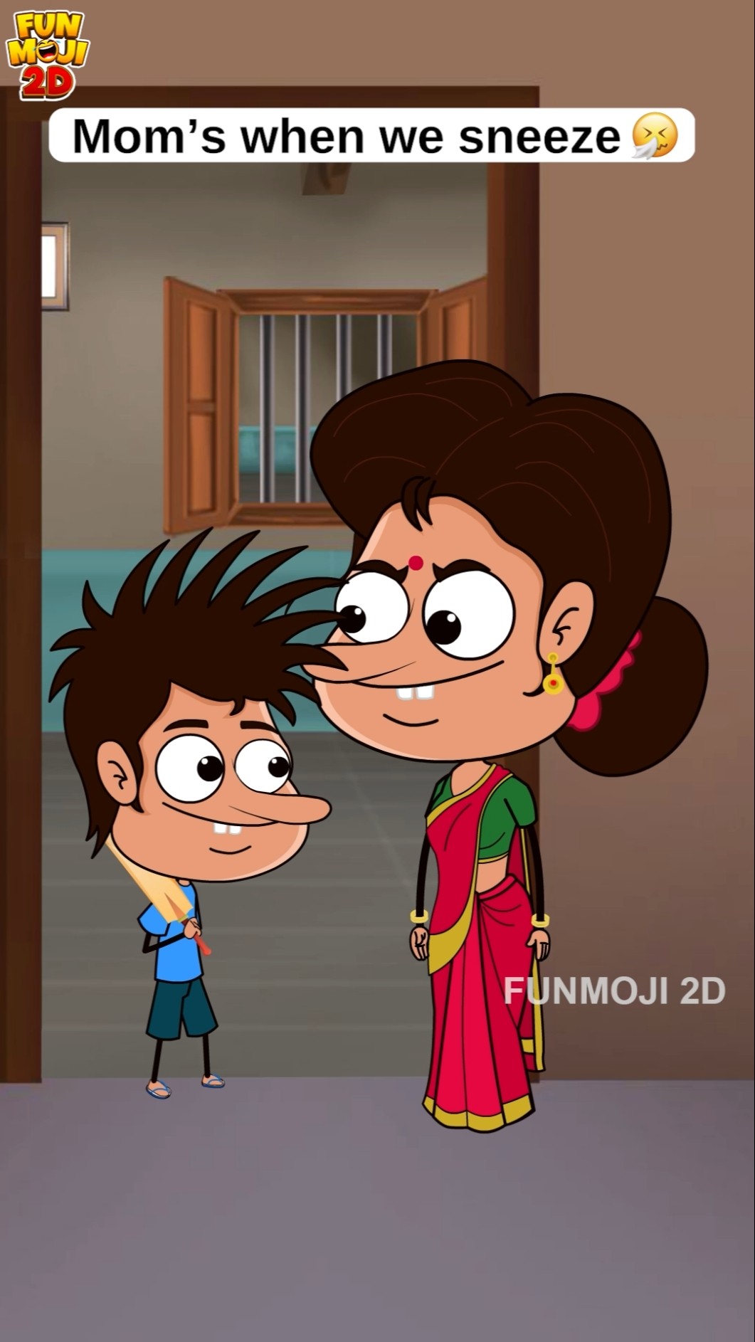 Aagedaka vadalaru😪 #funmoji2d #animation #comedyshorts #funny #shortvideos #comedy #shorts #mom #son – YouTube