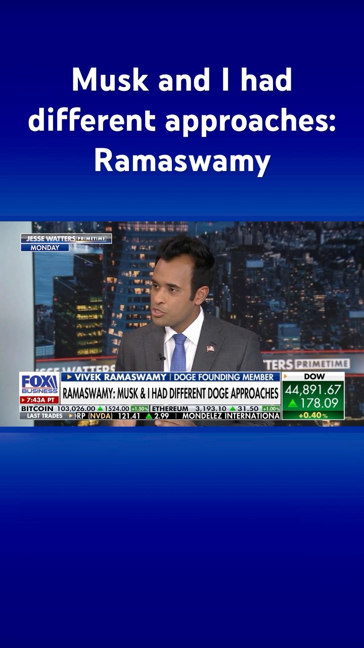 Vivek Ramaswamy details why he left DOGE #shorts – YouTube