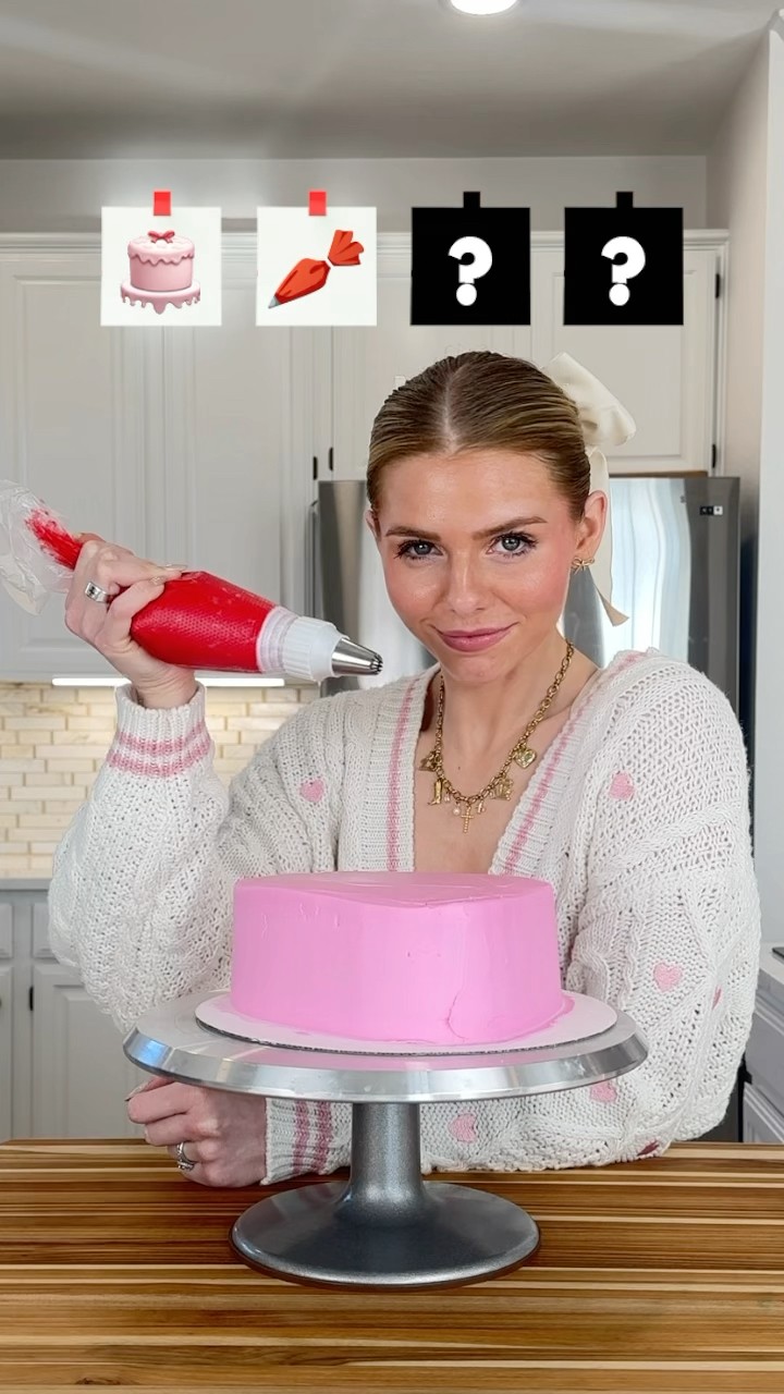 Random cards pick my VALENTINE’S CAKE – YouTube