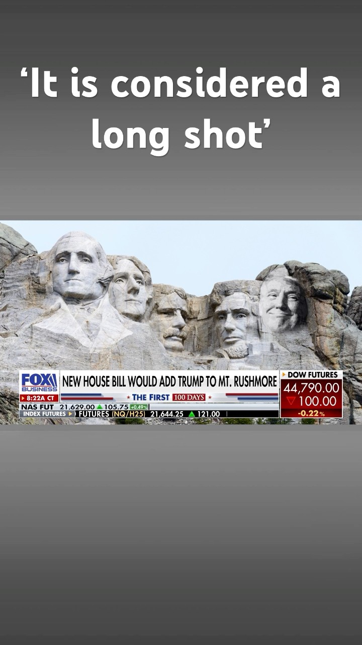 Lawmaker introduces Bill to add Trump to national landmark #shorts – YouTube