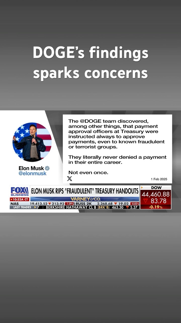 Elon Musk goes after ‘fraudulent’ Treasury handouts #shorts – YouTube