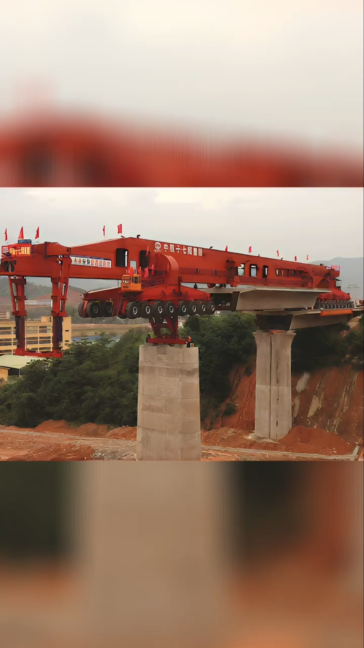 This MONSTER Machine Builds Bridges Like LEGO! 😱 #shorts #viral – YouTube