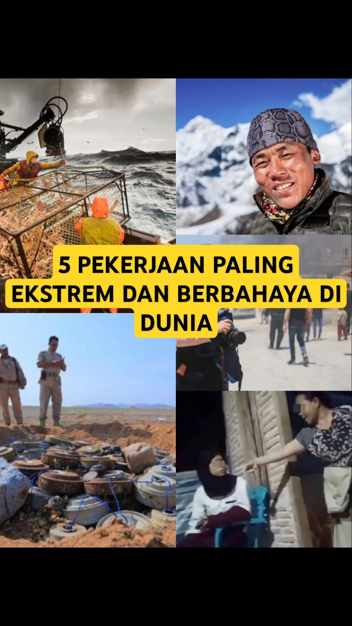 5 Pekerjaan Paling Ekstrem dan Berbahaya di Dunia, Dilarang Coba-Coba! #shorts – YouTube