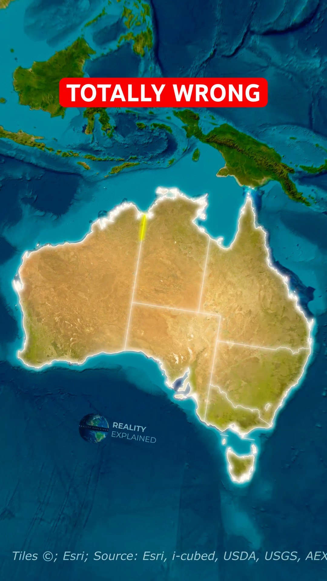 When Borders Go Wrong: Australia 🇦🇺🔥 #shorts #maps #geography #borders #history #facts #borders – YouTube