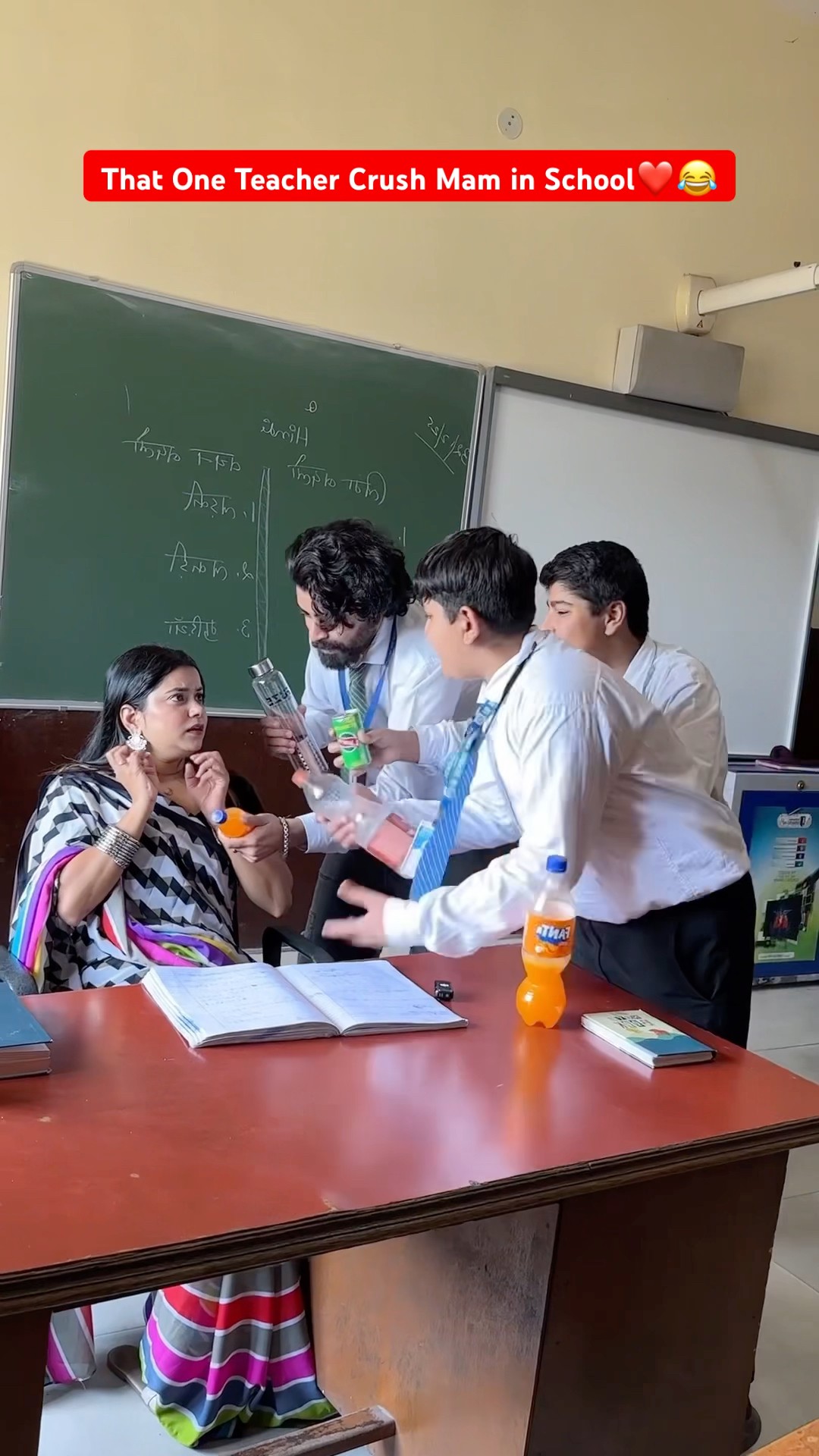That One Teacher Crush Mam in School❤️😂 #shorts #ytshorts #comedy #teacher – YouTube
