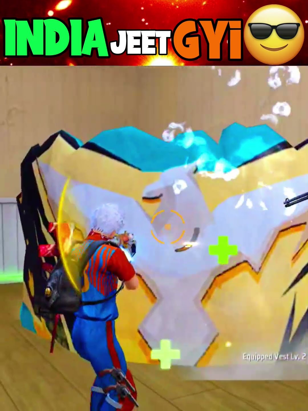 INDIA Jeet gyi 🇮🇳🥳 | #shorts #freefire #deepakrds #freefirefunny #funny – YouTube