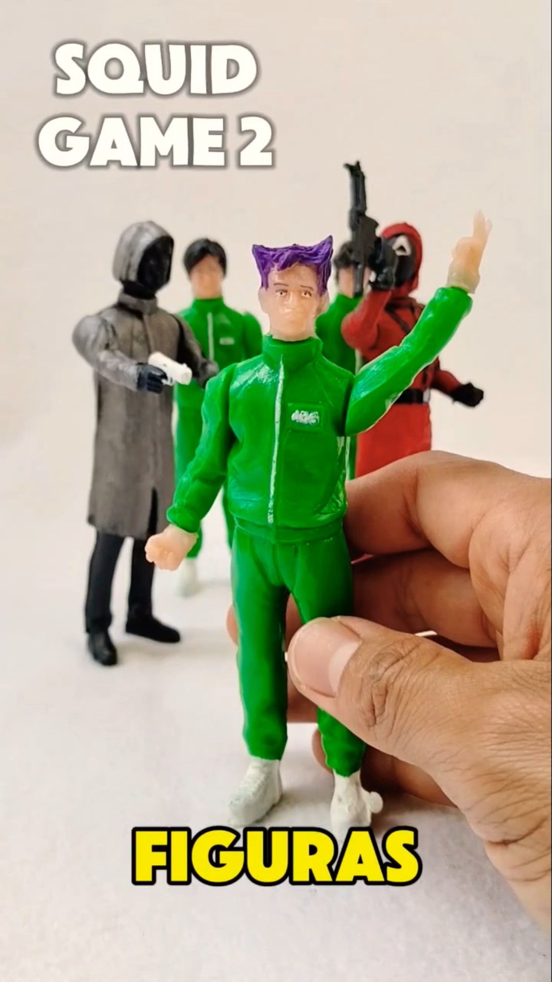 VIENE THANOS FIGURA JUEGO DEL CALAMAR JUGADORES REVIEW #Shorts #Squidgame – YouTube