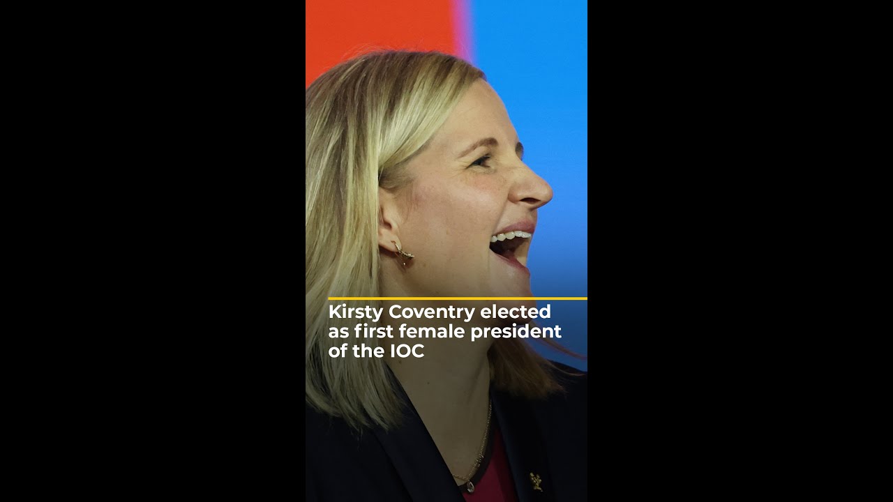 Kirsty Coventry elected as first female president of IOC | AJ #shorts – YouTube