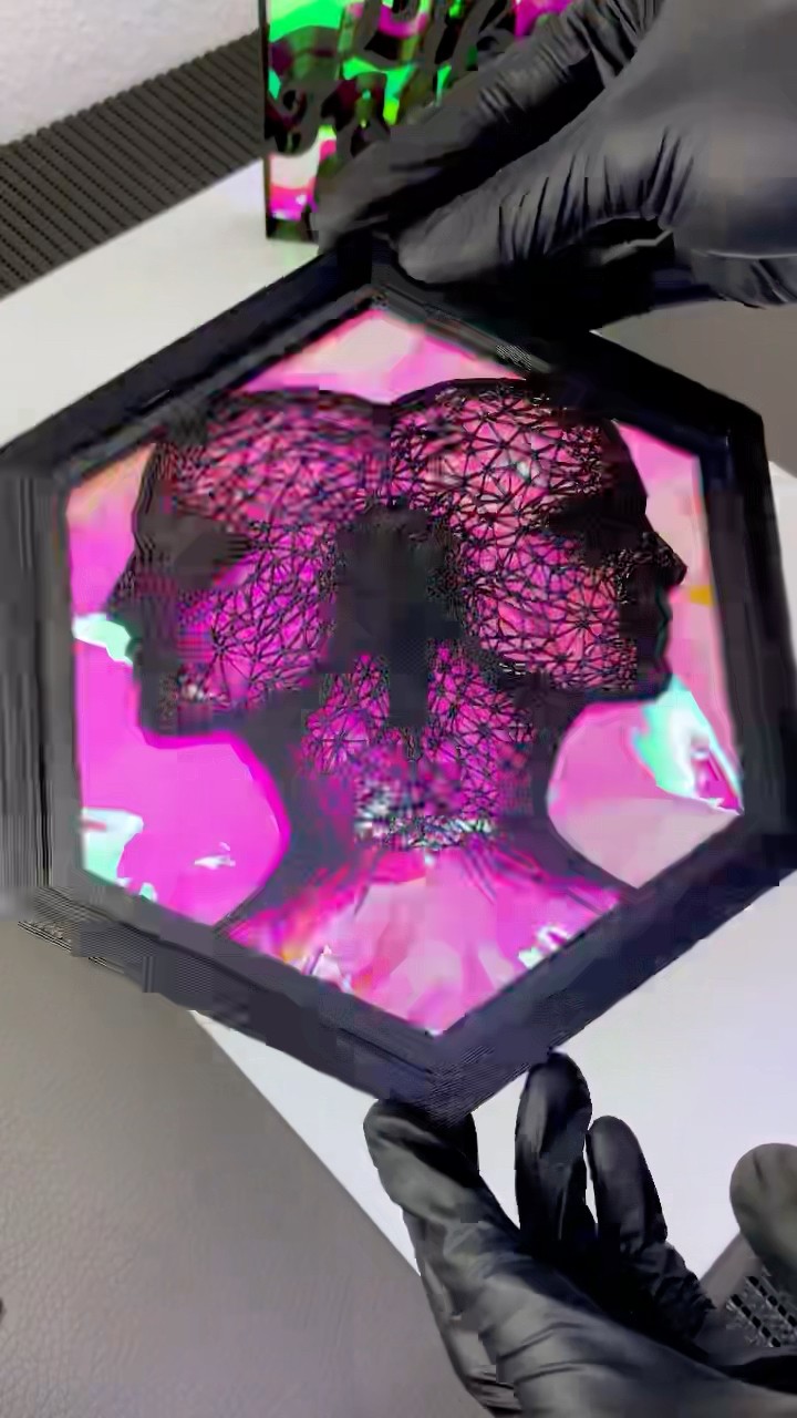 Gemini Sparkle: DIY Wall Art Craft #shorts #DIY #art – YouTube
