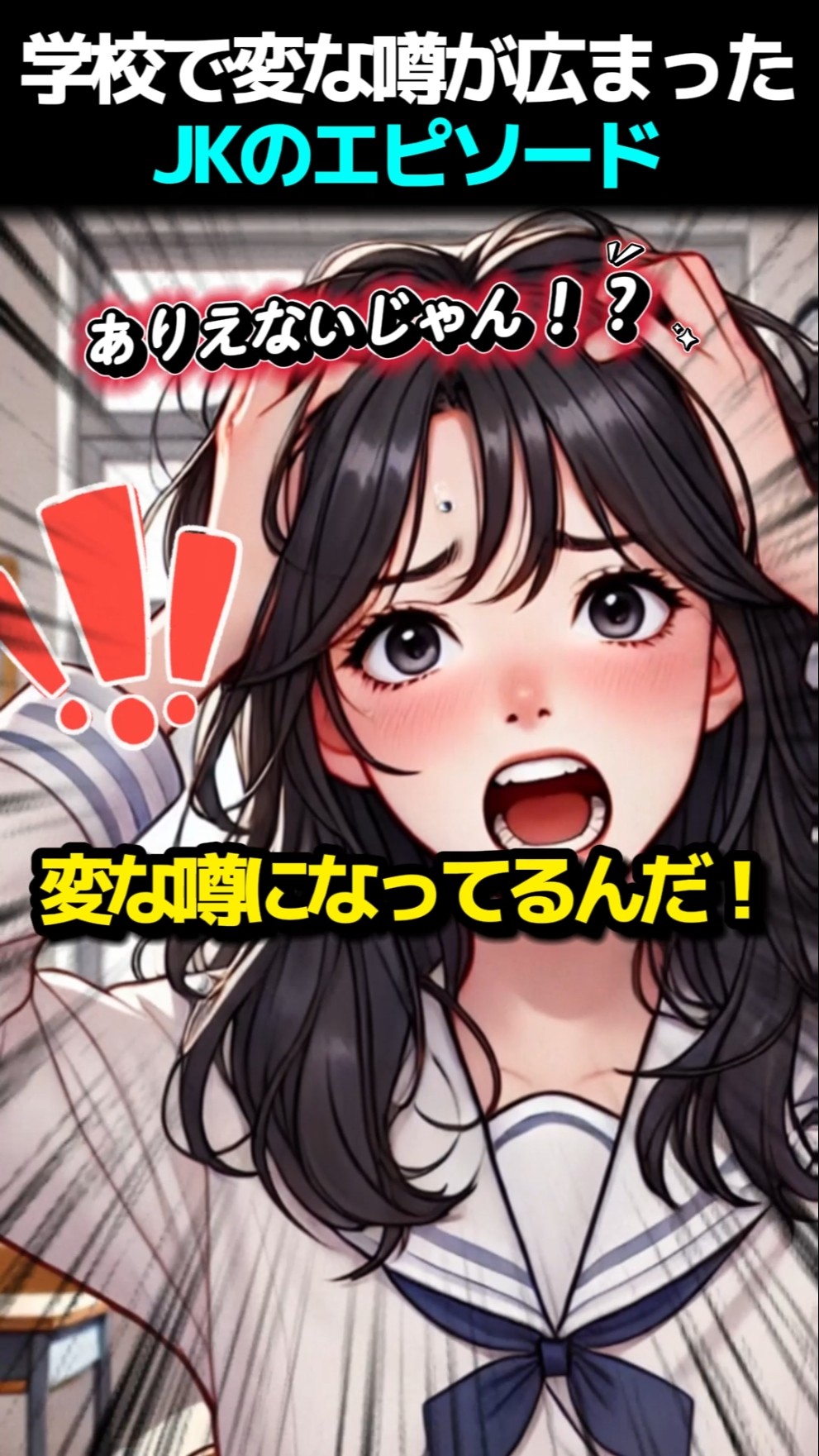 学校で変な噂が広まったJKのエピソード – YouTube