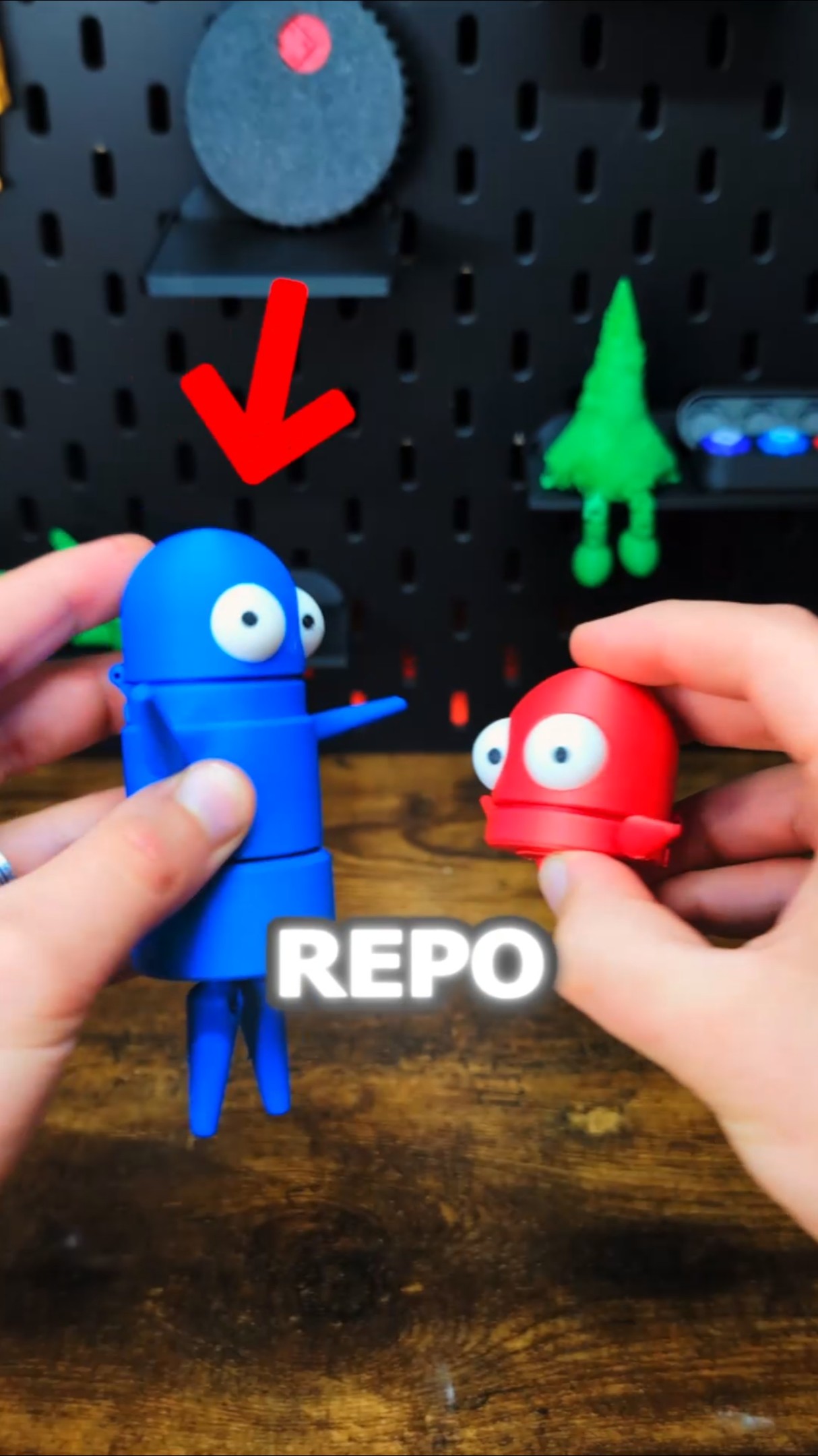 3D Printed Large R.E.P.O. Robot #repo #3dprinting – YouTube