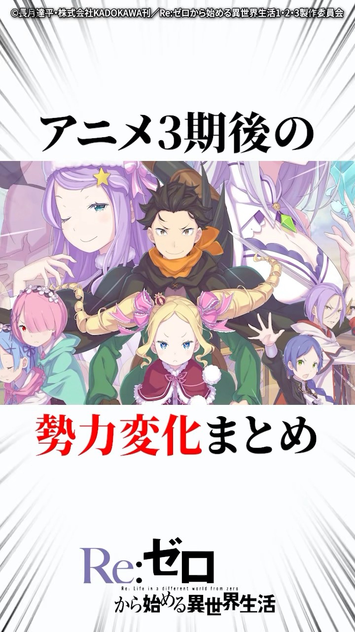 リゼロ3期後の勢力変化まとめ – YouTube