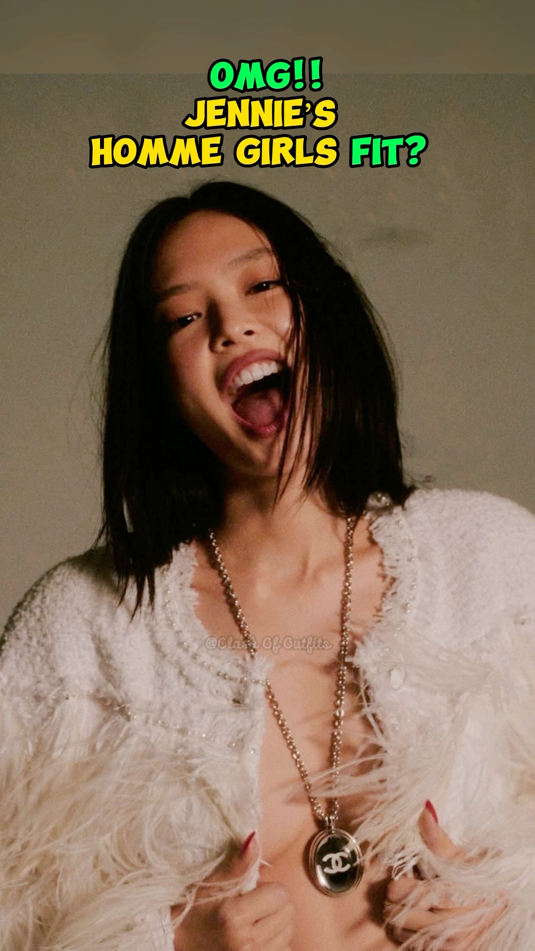 OMG!!😱 JENNIE’s Homme Girls Fit? #jennie #chanel #shorts – YouTube