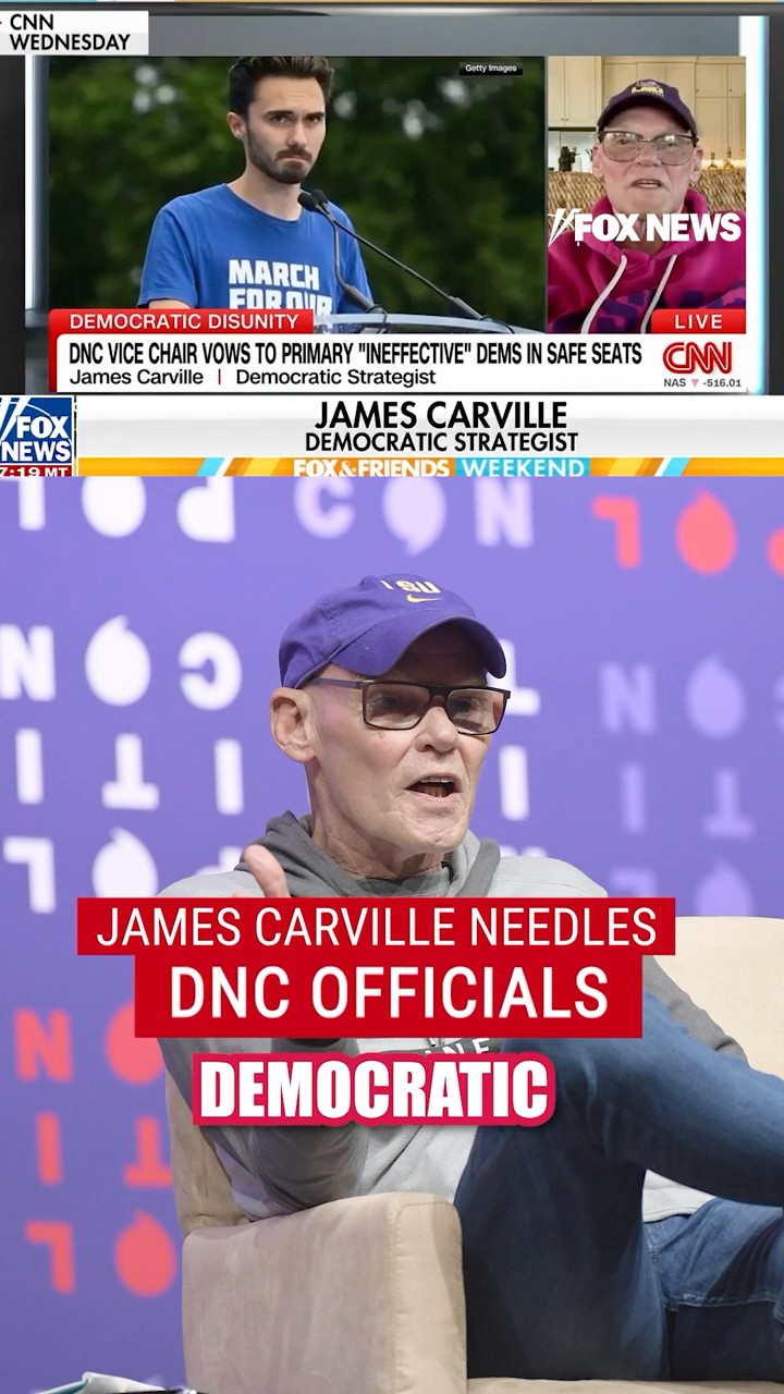 James Carville goes on ‘rant’ over Dems' ‘insane’ strategy #shorts #democrats #politics – YouTube