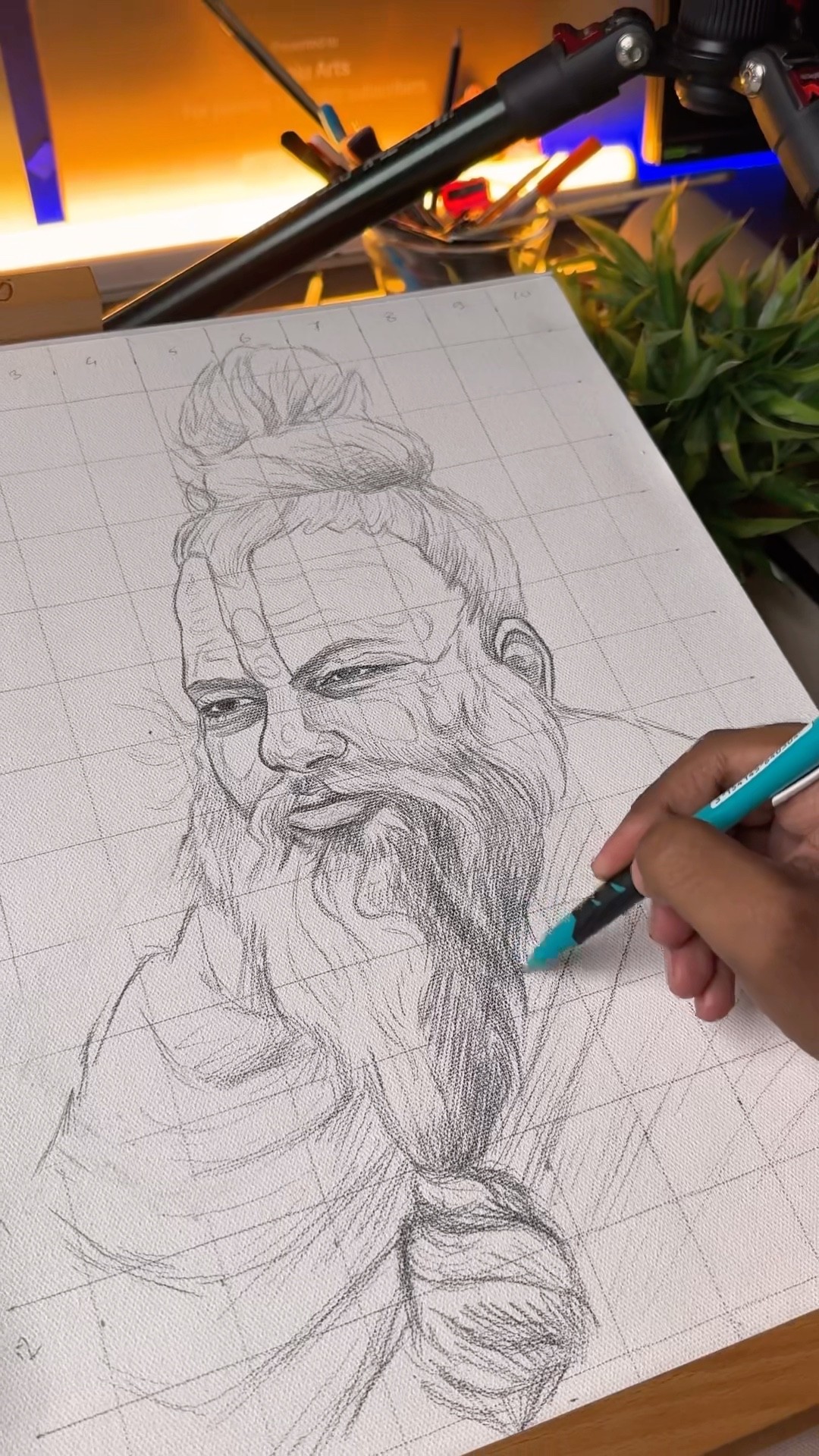 Premanand Ji Maharaj Drawing, #shorts #drawing #art #premanandjimaharaj – YouTube