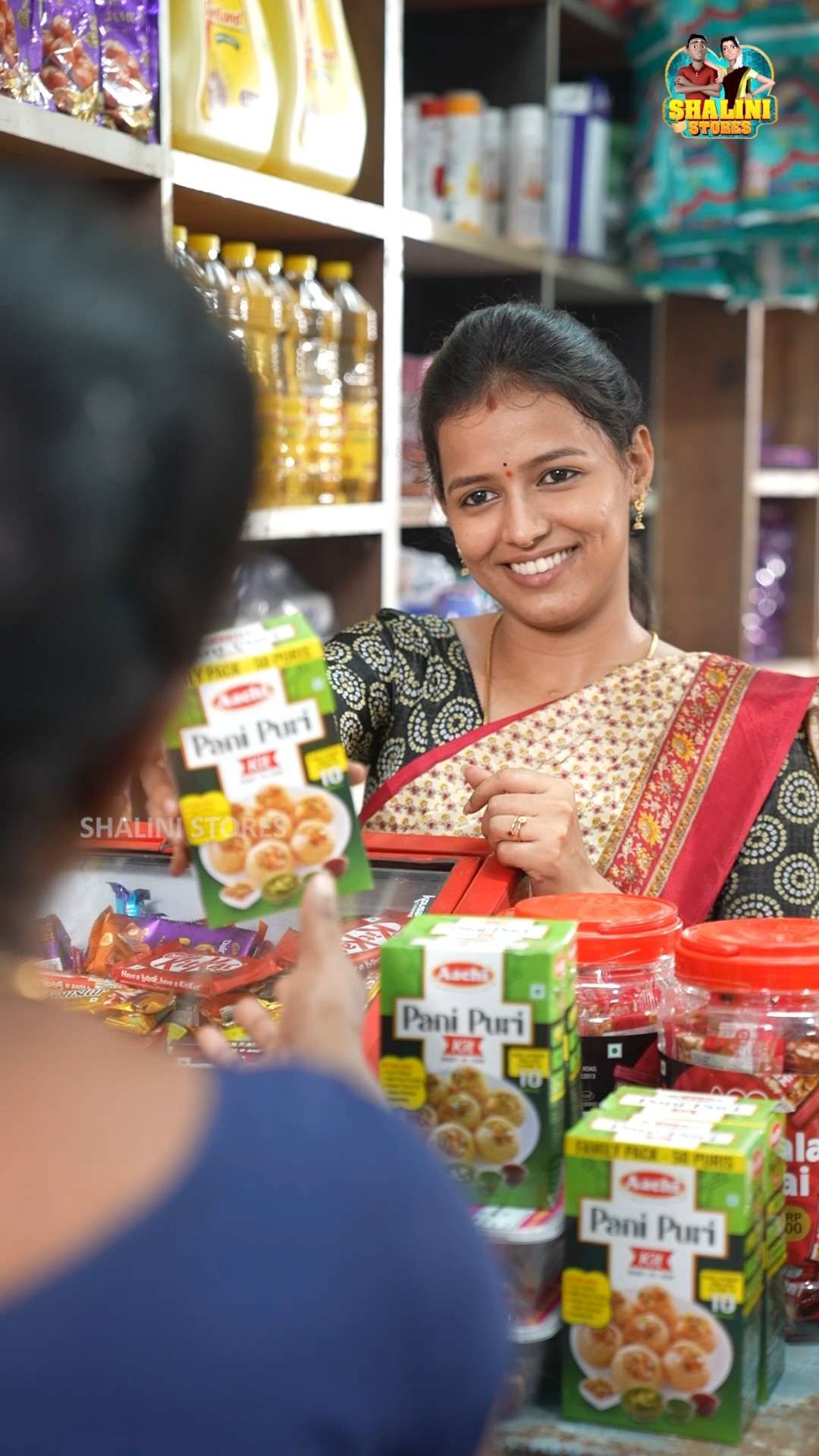 #Ad: Veetlaye Arokkiyamana Muraila #PaniPuri Senji Asathalam🤤😌 #shorts #serial #tamil #aachimasala – YouTube