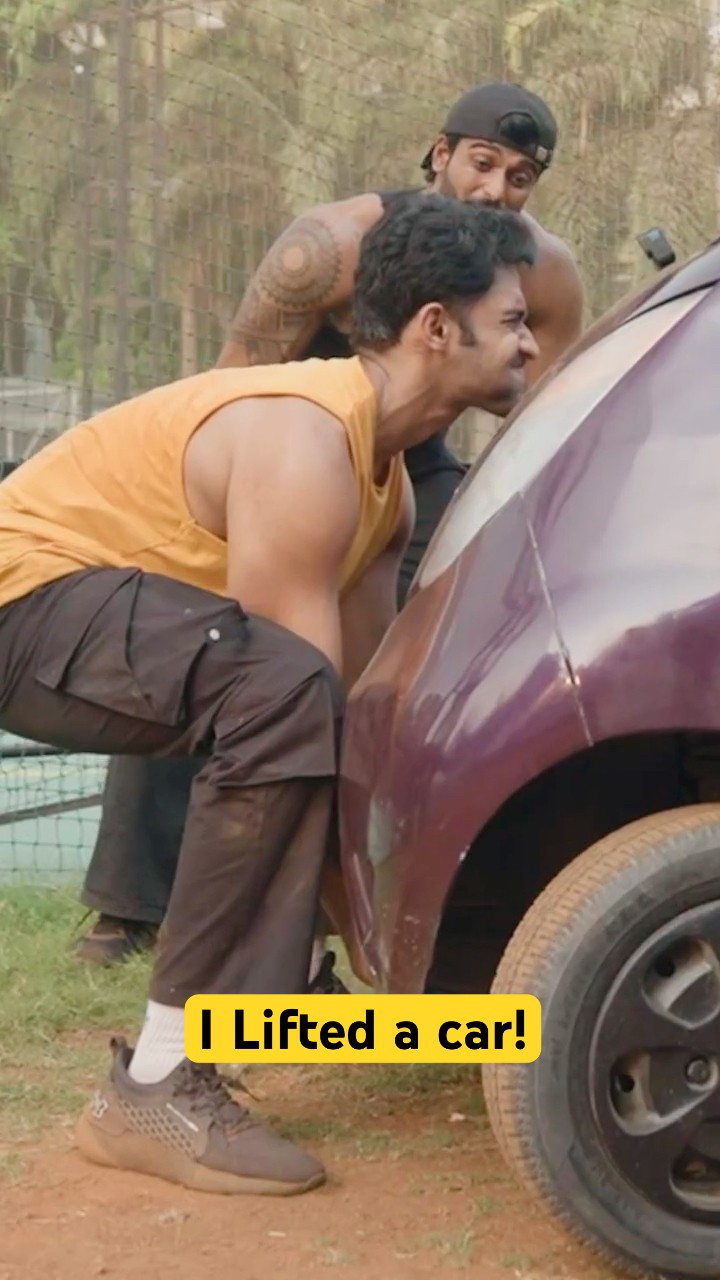 I LIFTED A CAR! 🤯🚙 #shorts #vlog – YouTube