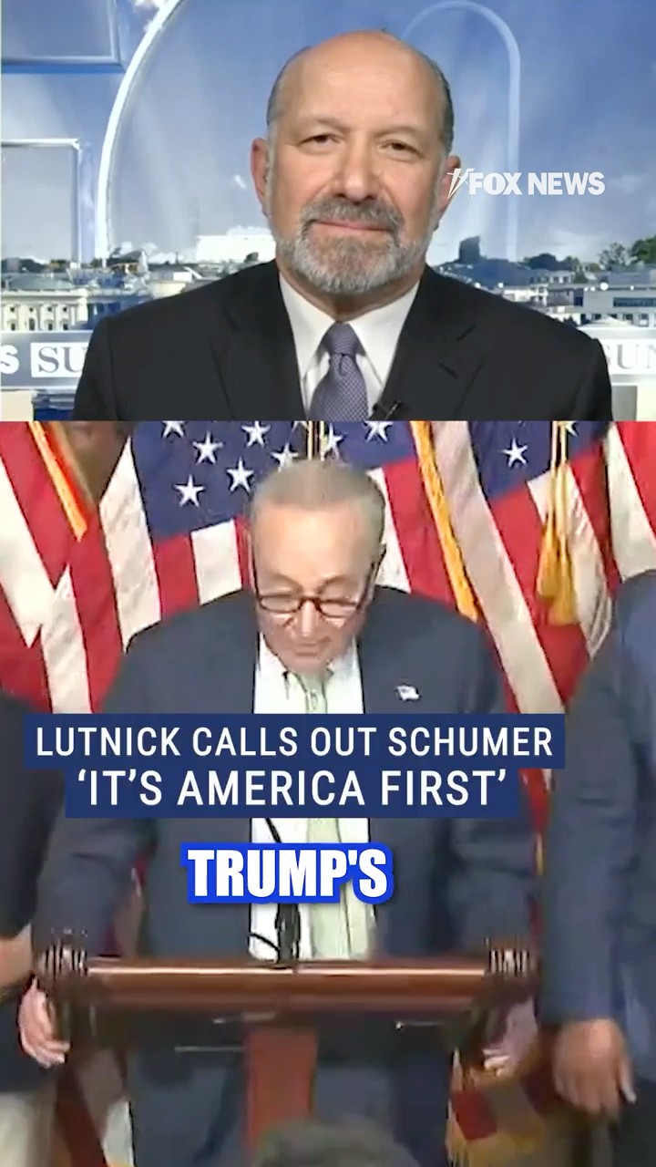 Lutnick rips Schumer: 'How about we support American production first?' #shorts  #foxnews #politics – YouTube