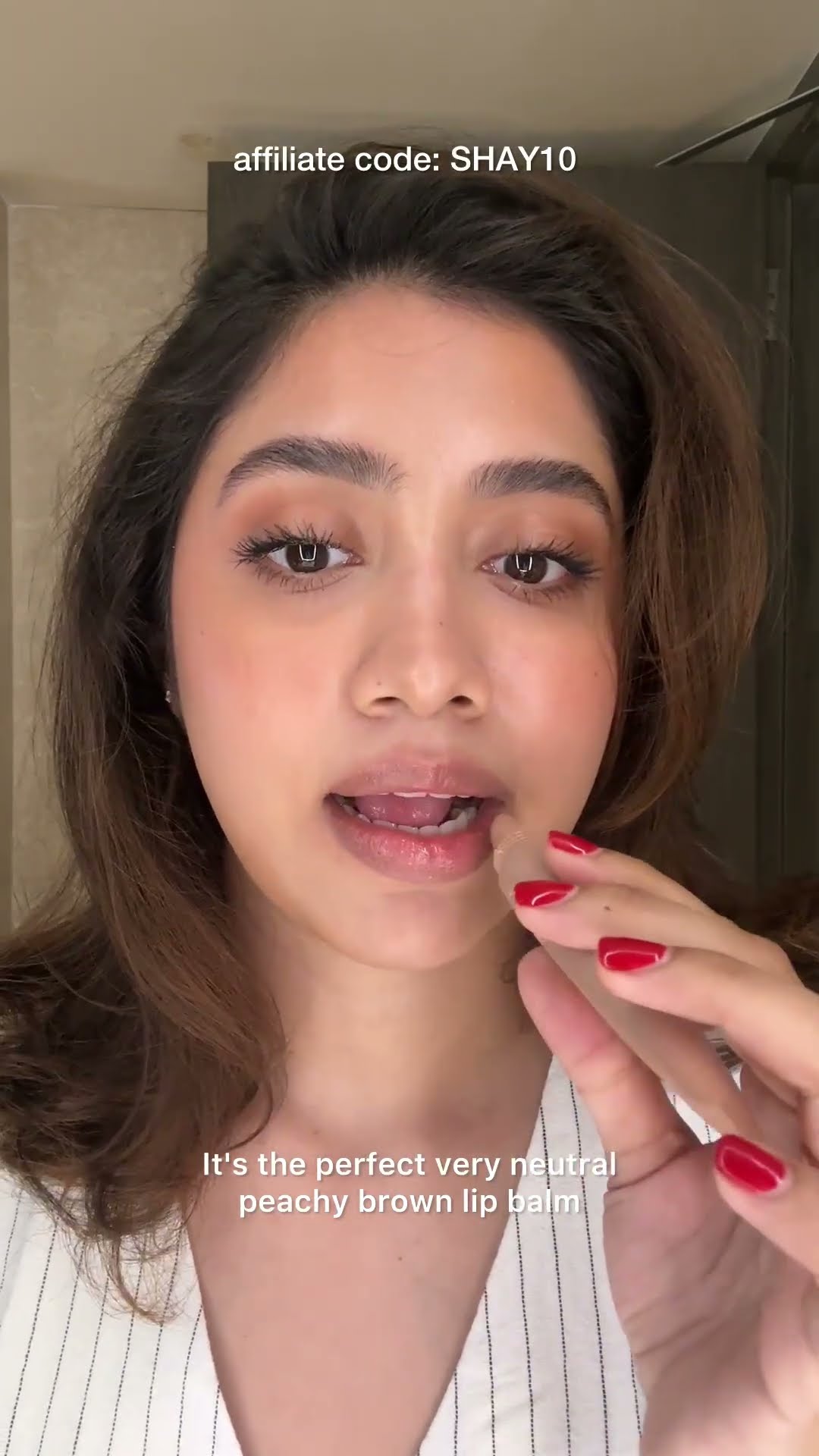 NEW PEACHY NUDE SHADE OF MY FAVE LIP BALM #SHORTS – YouTube