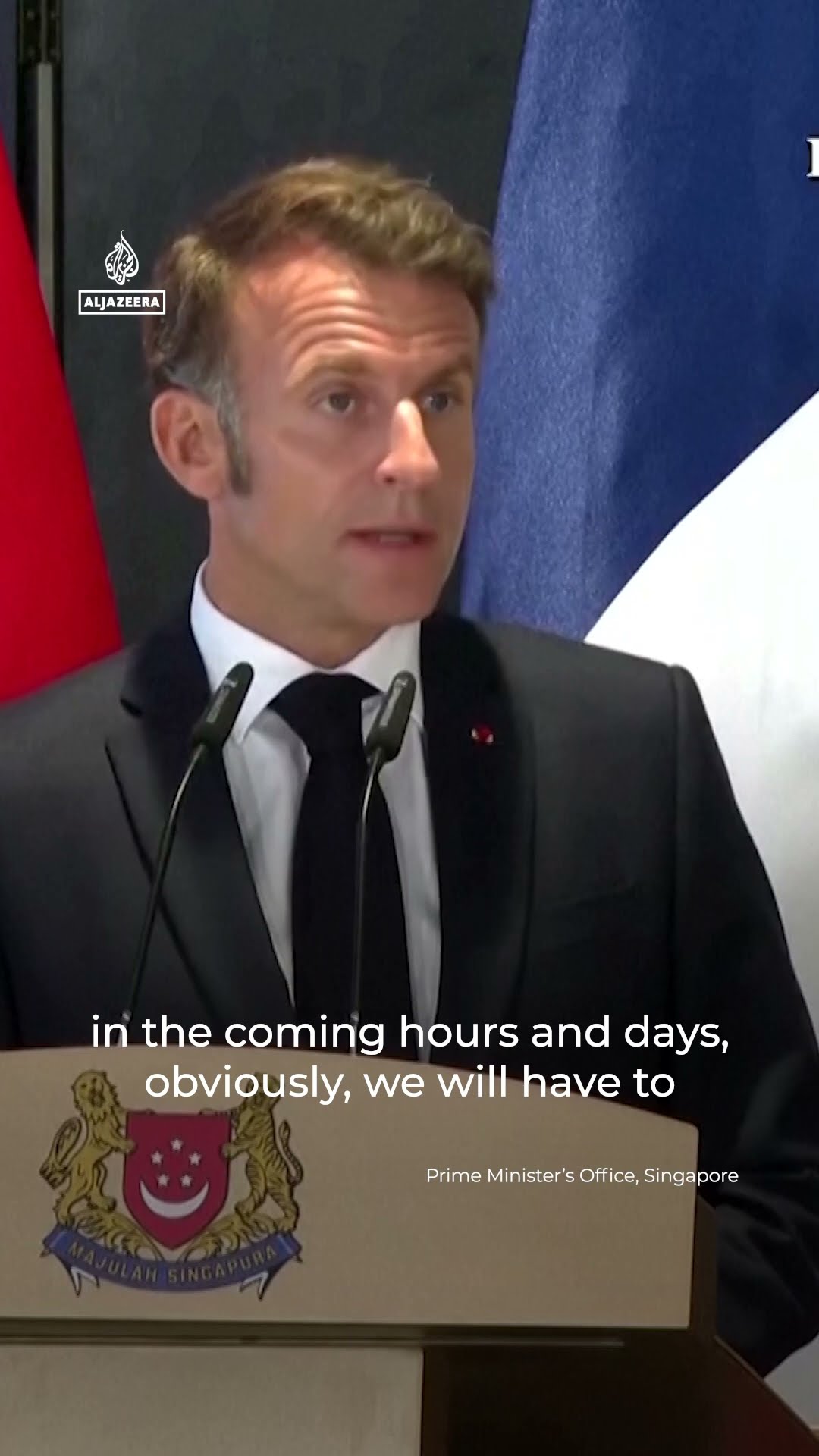 Macron: Israel risks sanctions if Gaza blockade continues | AJ #shorts – YouTube