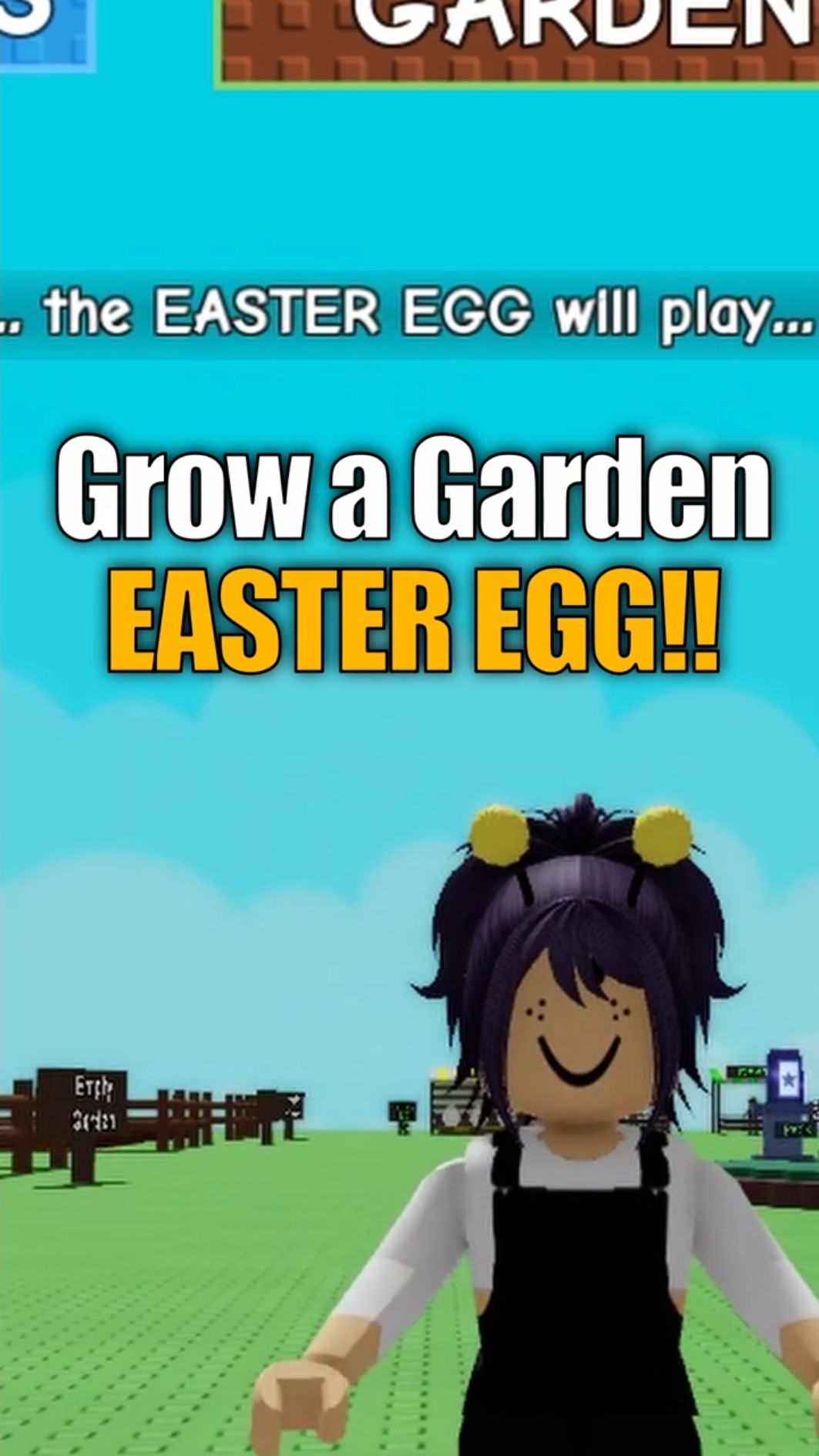 EASTER EGG in New Grow a Garden Update?? | #roblox #shorts #growagarden – YouTube