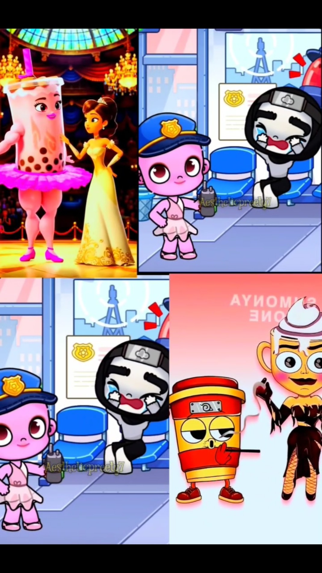 Sprunki Espressona Signora meet Cappuccino Assassino #aestheticpreety #brainrot #shorts #incredibox – YouTube