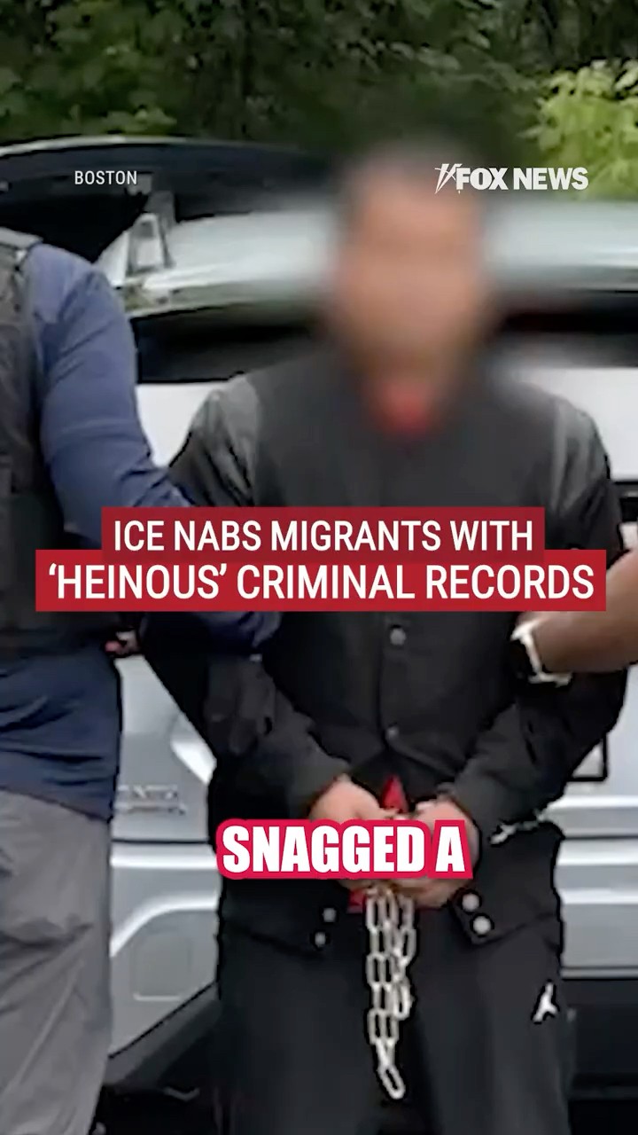 WATCH: Massive ICE crackdown detains criminal migrants #shorts #foxnews #news #us #world #ice #crime – YouTube