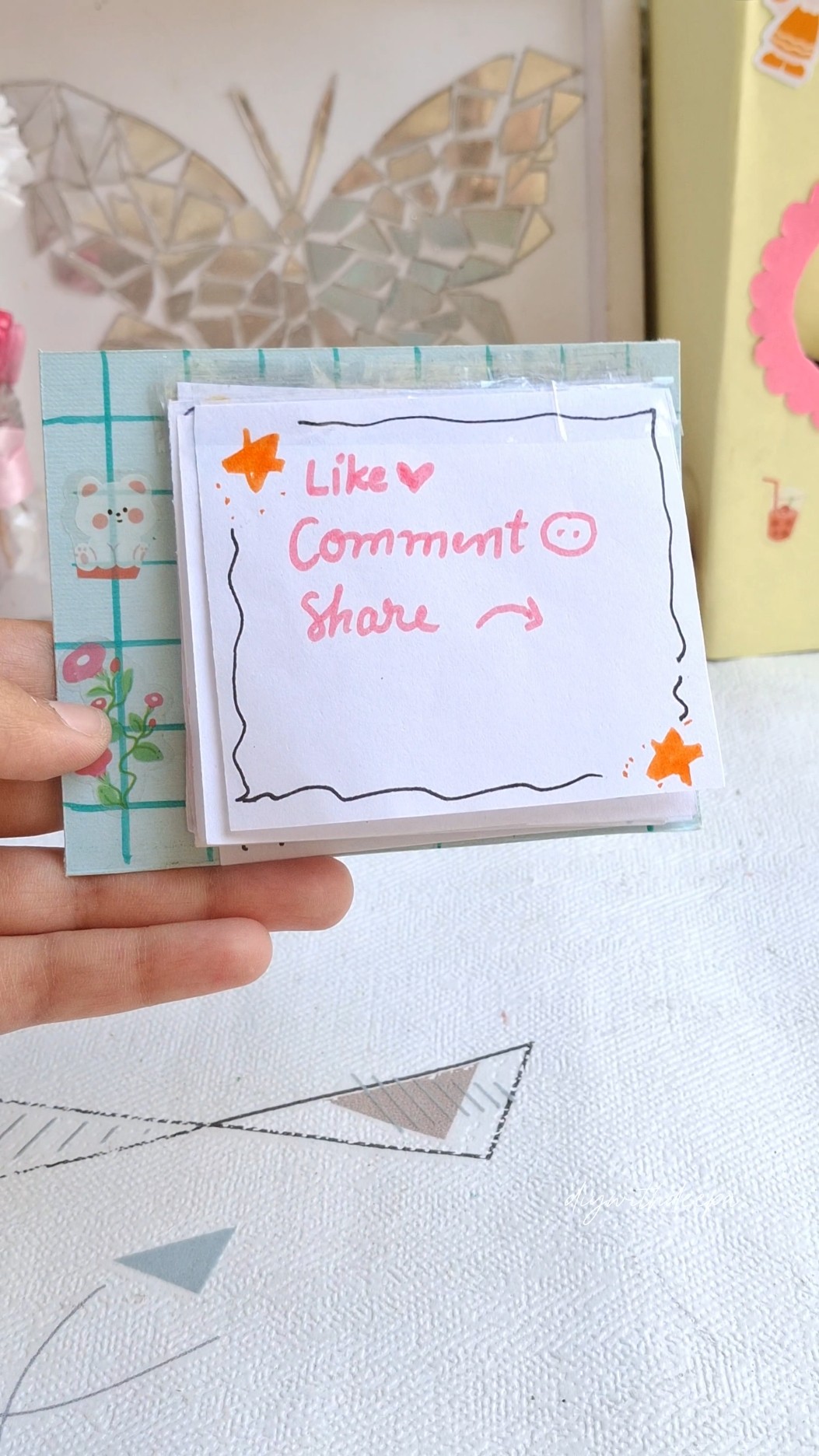 diy sticker note pad // school supplies day 2 #shorts #viralvideo #trending #diy #schoolcrafts – YouTube