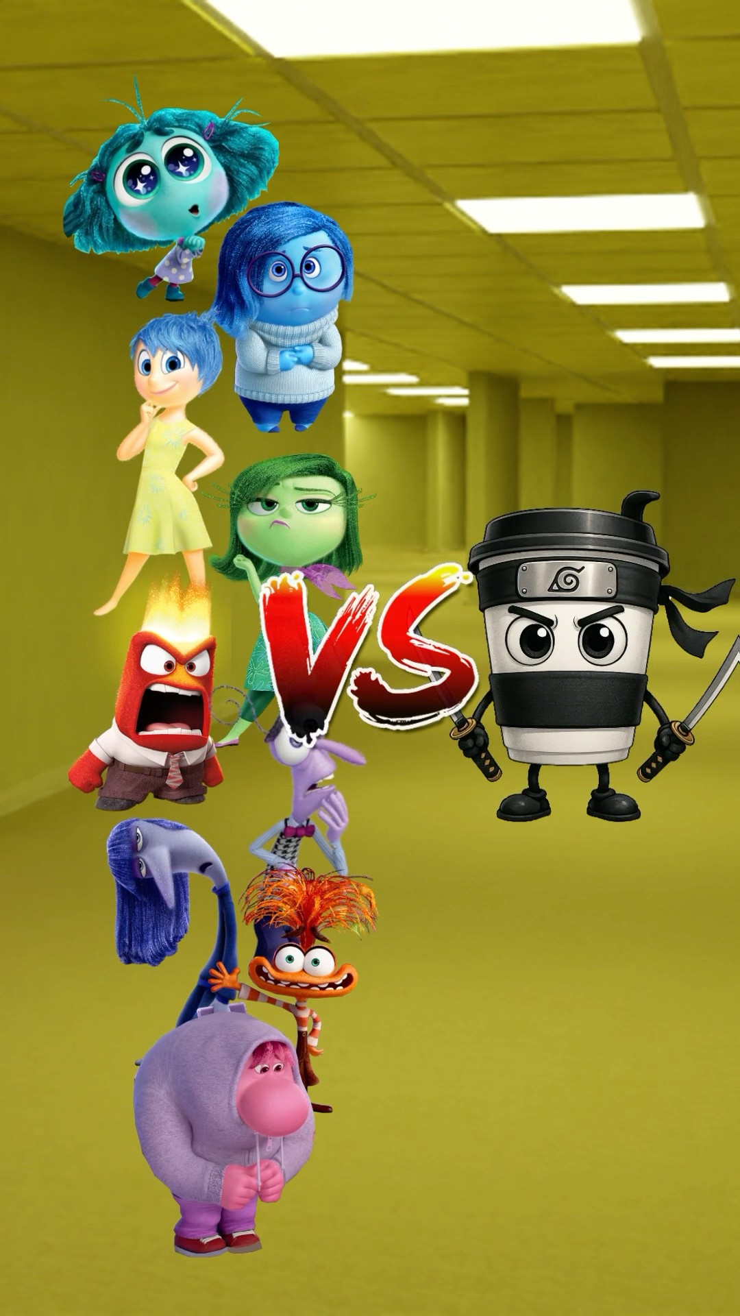 Inside Out VS Cappuccino Assassino #shorts #insideout2 #cappuccinoassassino – YouTube