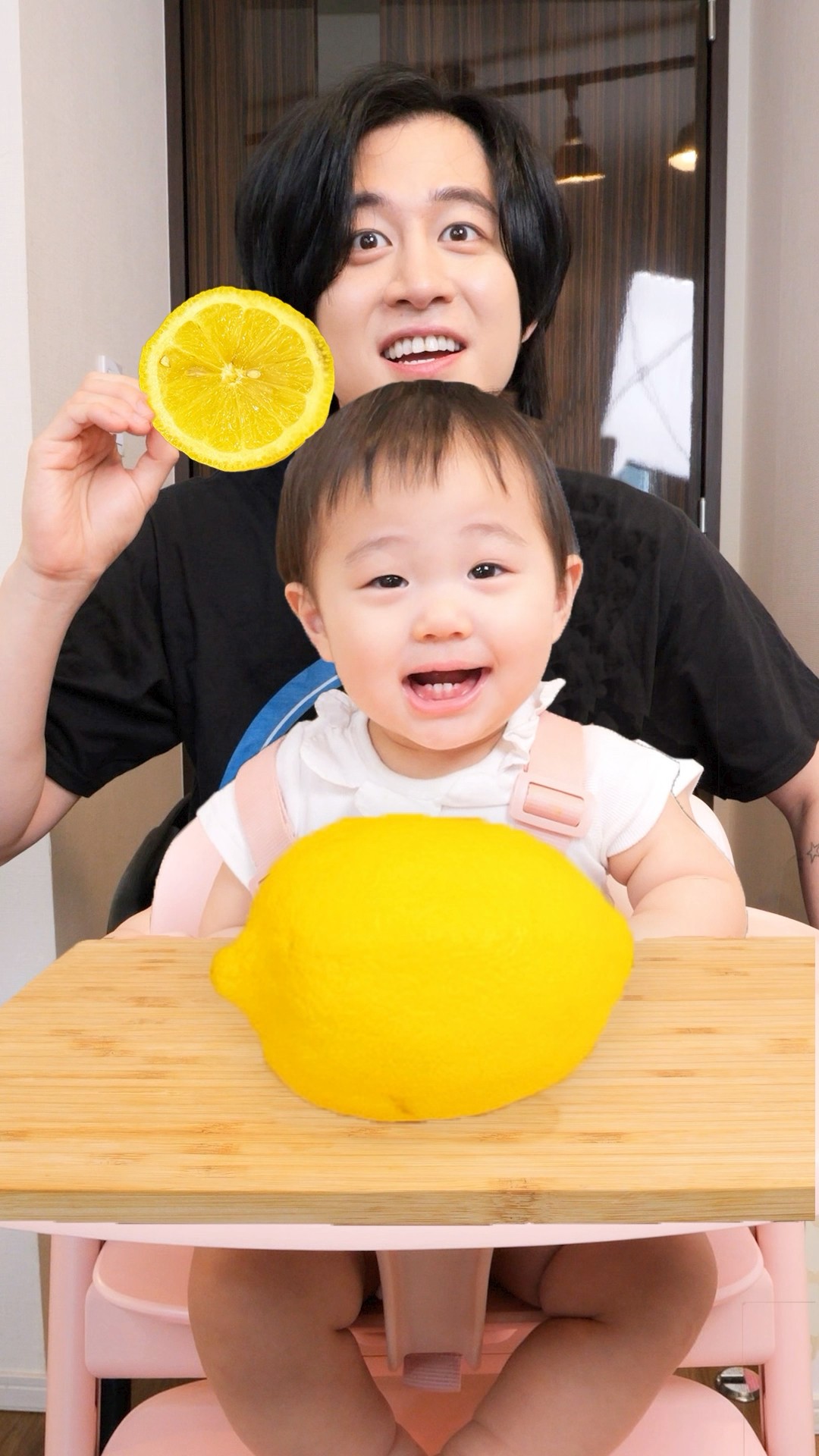 娘にレモン食べさせたら反応が面白すぎた #shorts – YouTube