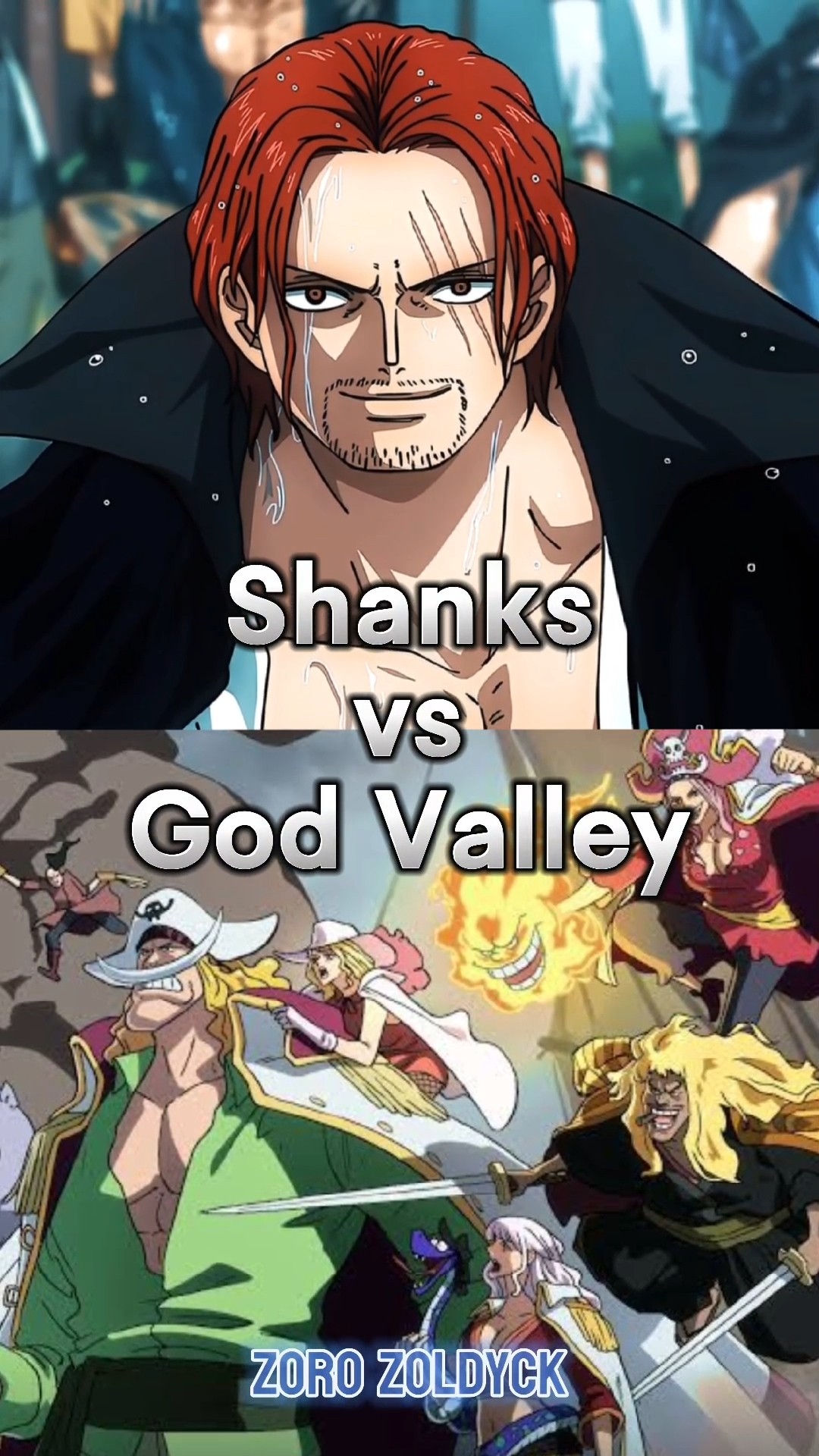 Shanks vs God Valley || #whoisstrongest #shanks #rocks #goldroger #onepiece #shorts – YouTube