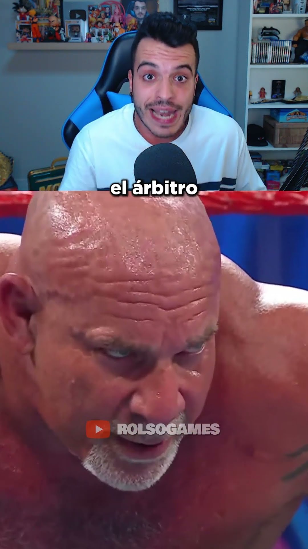 Goldberg la lía antes de su RETIRO 😅 #shorts – YouTube