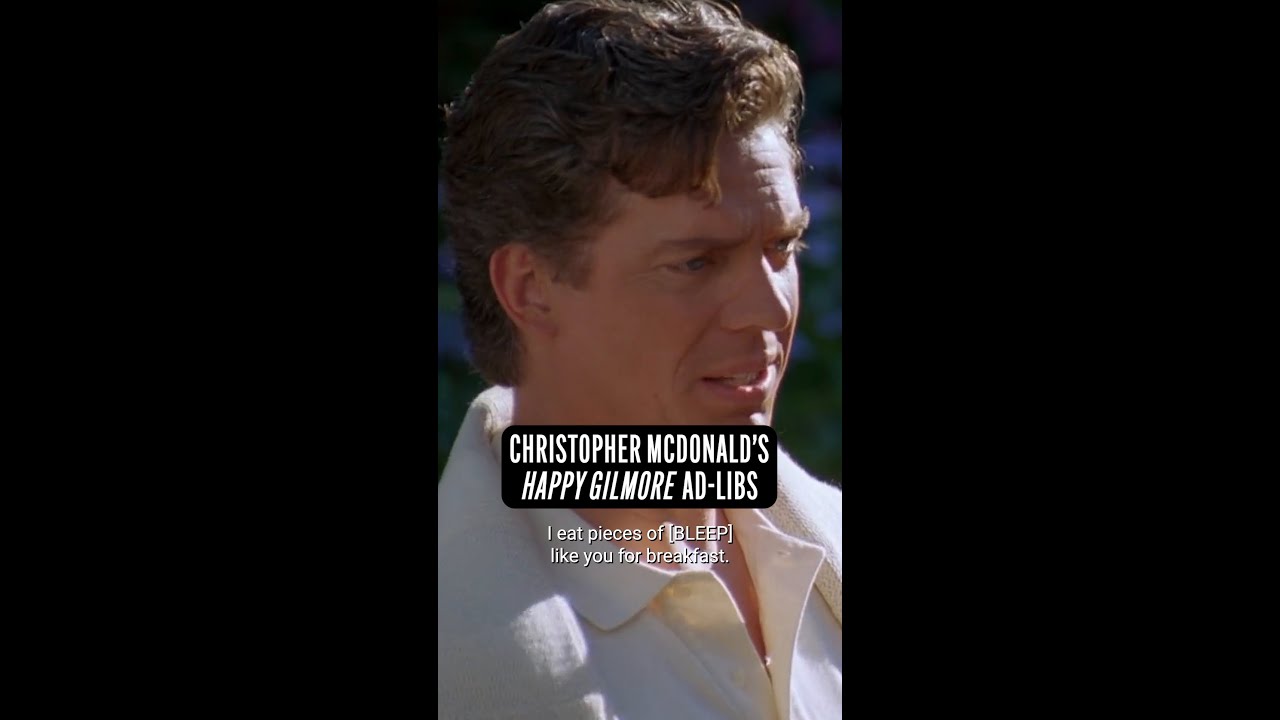 Christopher McDonald as Shooter McGavin in #HappyGilmore is a #comedy masterclass #Shorts – YouTube