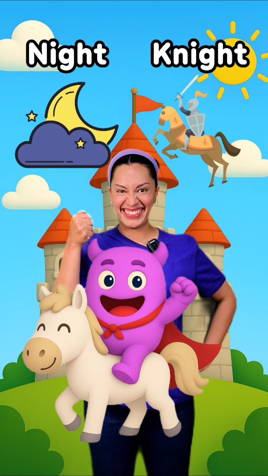 English Homophones for Kids: Weak, Week, Knight, Night! #Shorts – YouTube