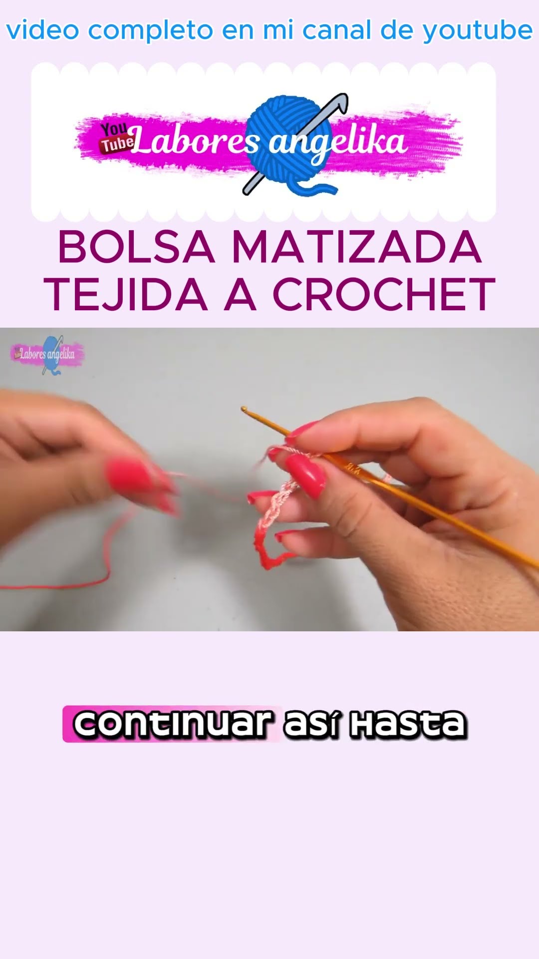 Bolsa a crochet que marca tendencia en minutos #crochet #tutorial #shorts – YouTube