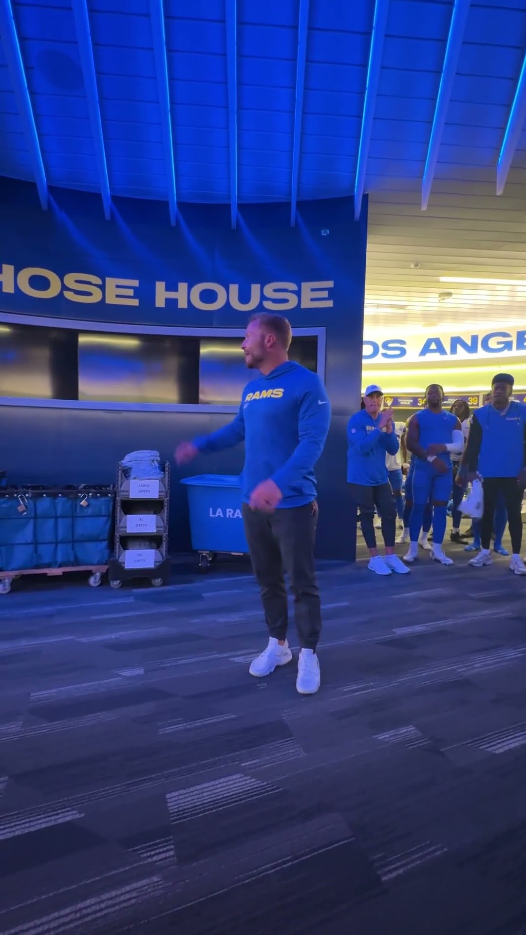 VICTORY SPEECH 🗣️ #rams #shorts #nfl – YouTube