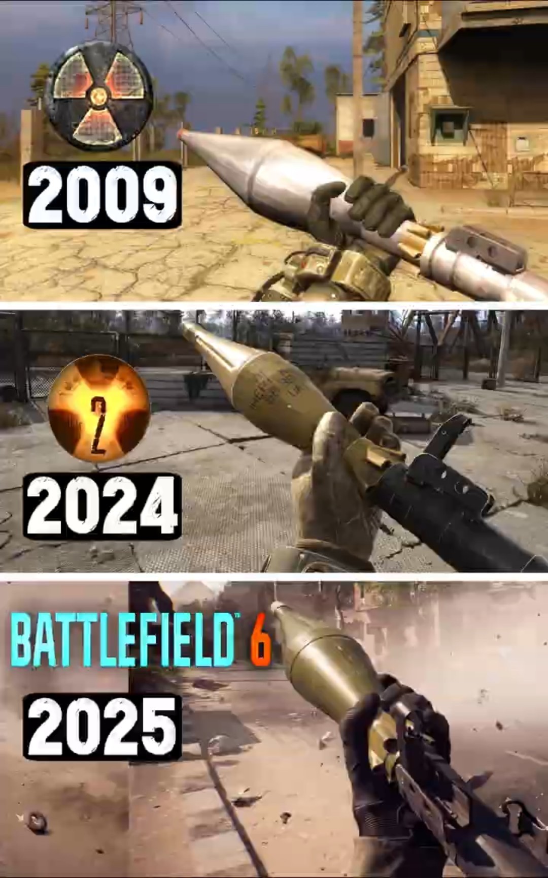 ☢️ RPG-7 in STALKER vs Battlefield 6 #Shorts #Stalker2 #games #battlefield6 – YouTube