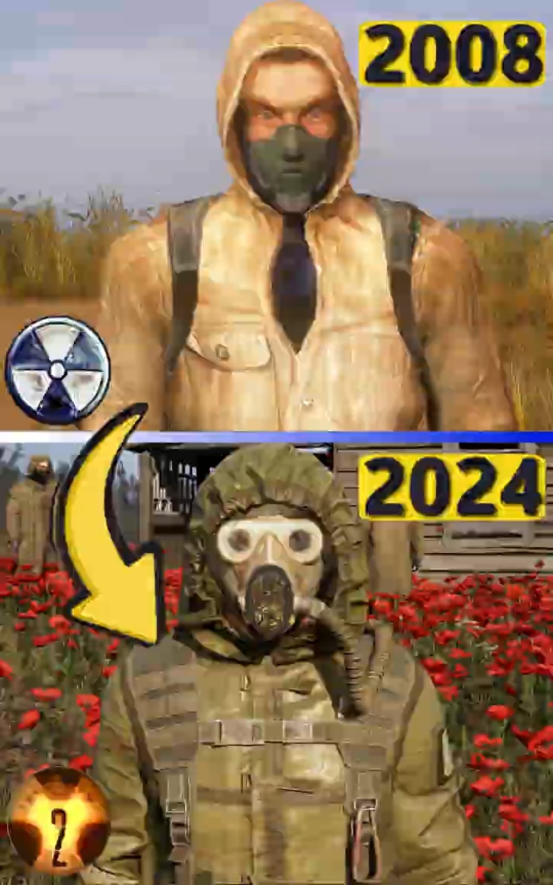 ☢️ STALKER NPC AI Evolution 😮 2007 → 2024 #Shorts #Stalker2 #games #stalker – YouTube