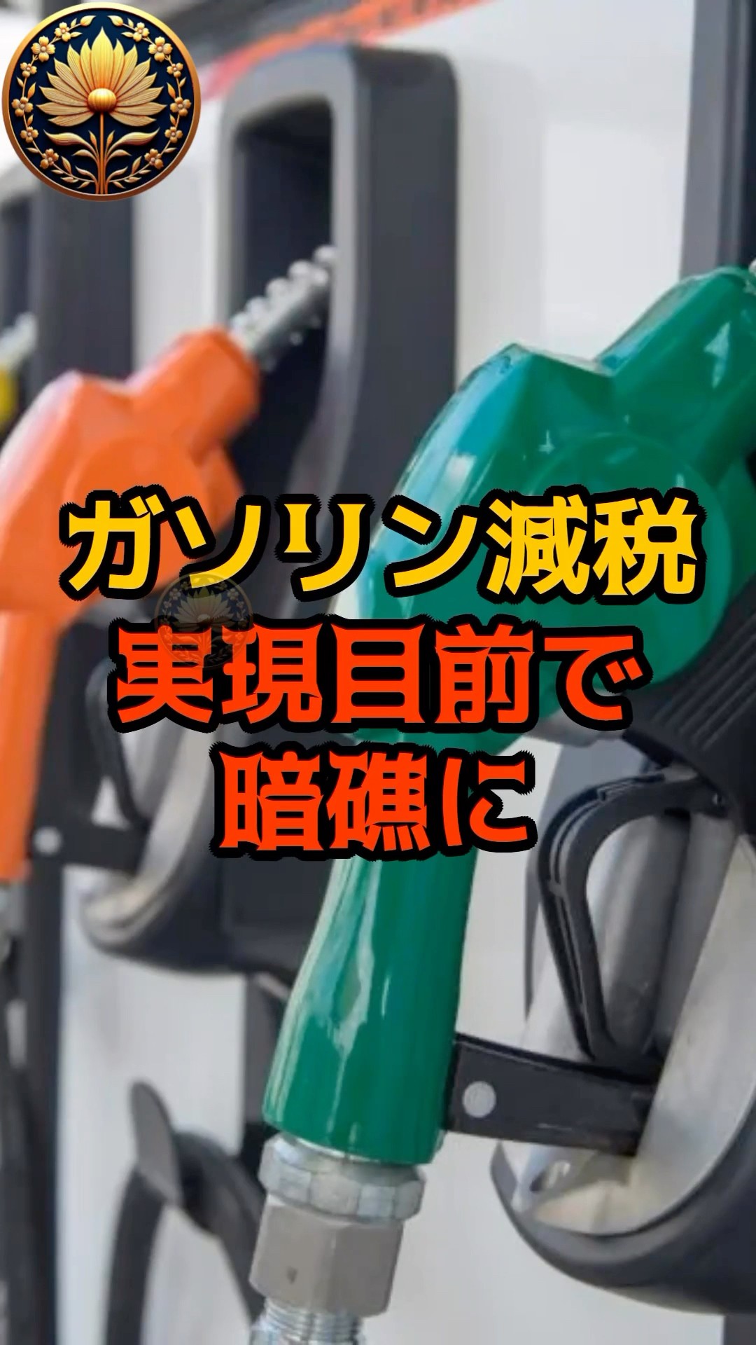 【衝撃】ガソリン減税、実現目前で暗礁に #石破茂 #自民党 #shorts – YouTube