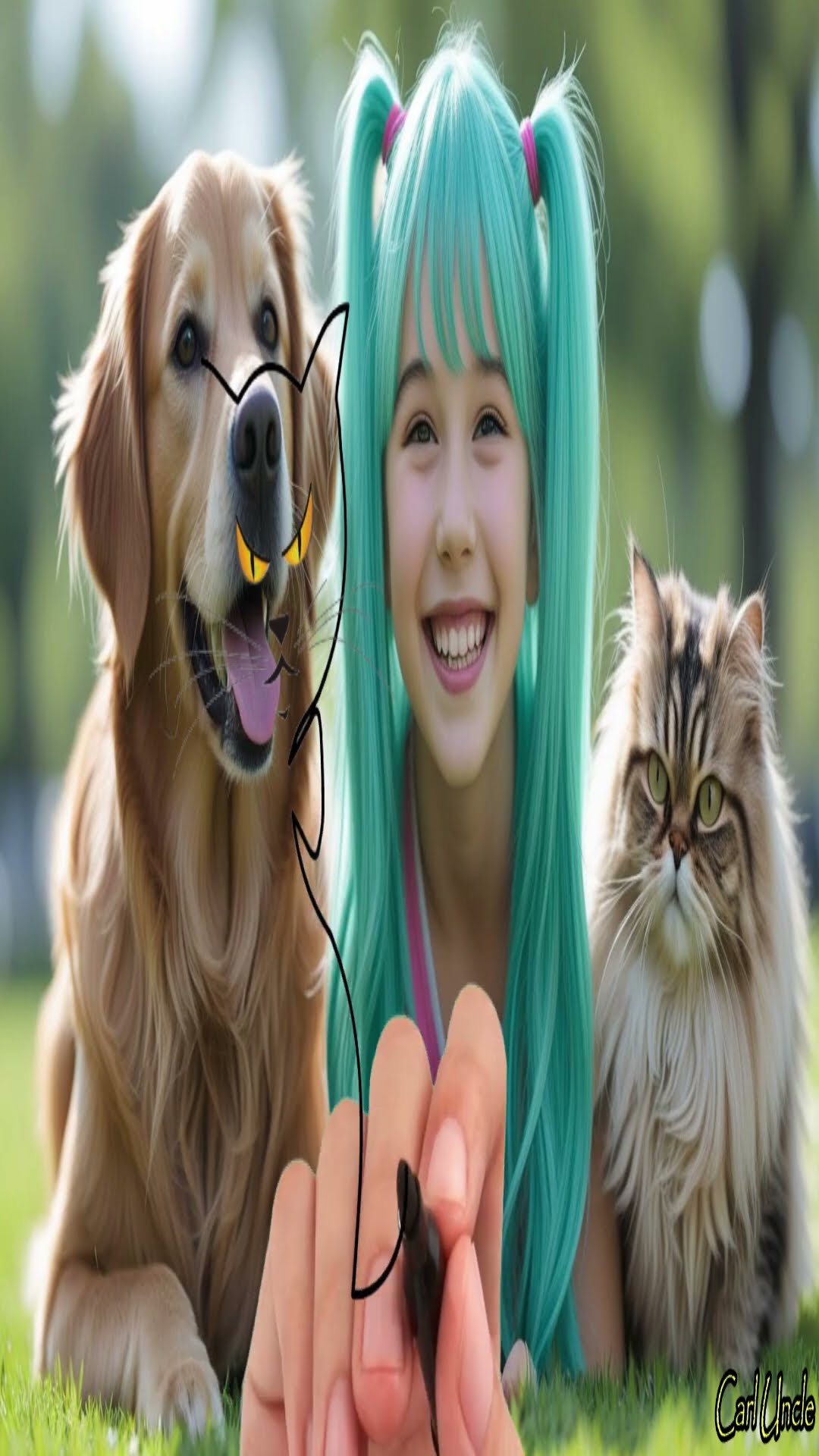 Bowwow Meow Meow – Hatsune Miku #shorts – YouTube