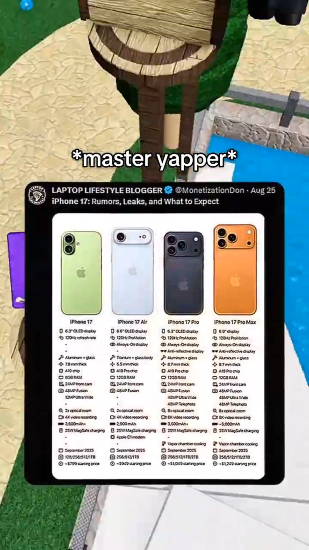 iPhone 17 GOT LEAKED😭🙏#robloxrant #roblox #shorts #rblx #funny #scarehehe #blowup #viral #fyp #memes – YouTube