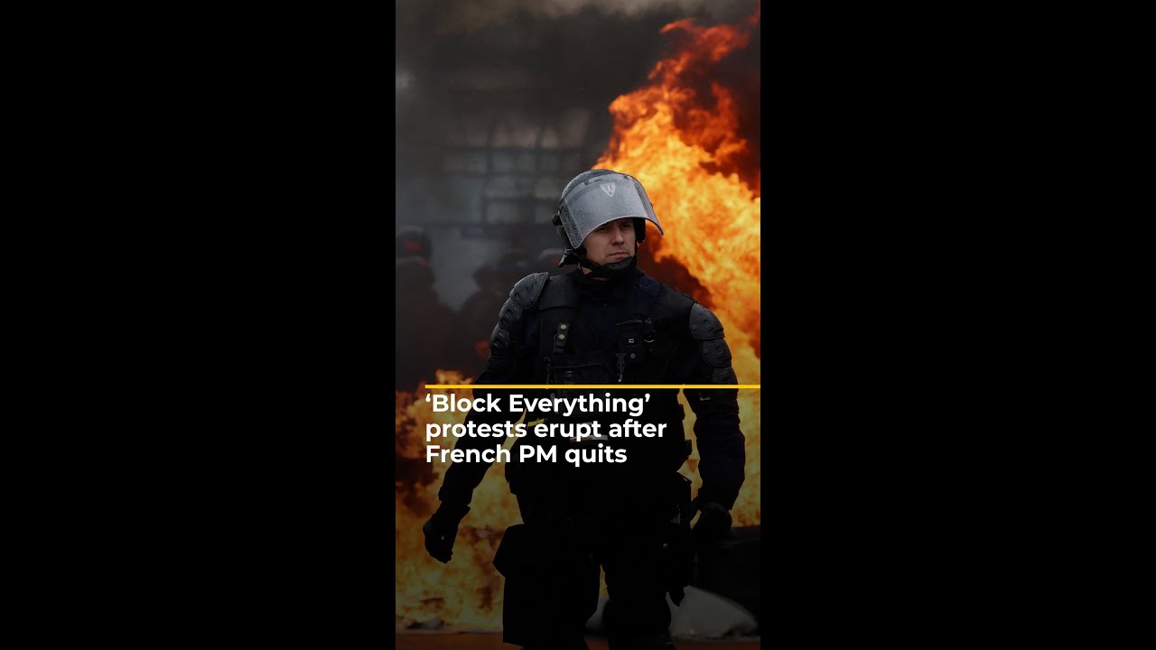Hundreds arrested as France protests sweep the country | AJ #shorts – YouTube