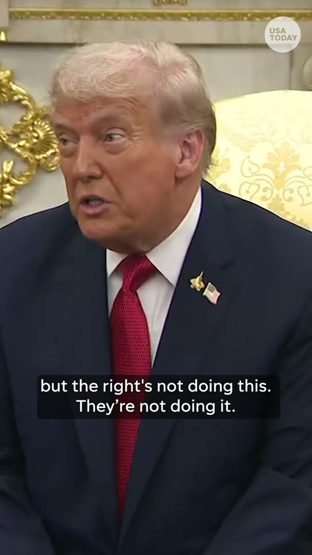 Trump warns of escalating violence after ICE shooting #Shorts – YouTube