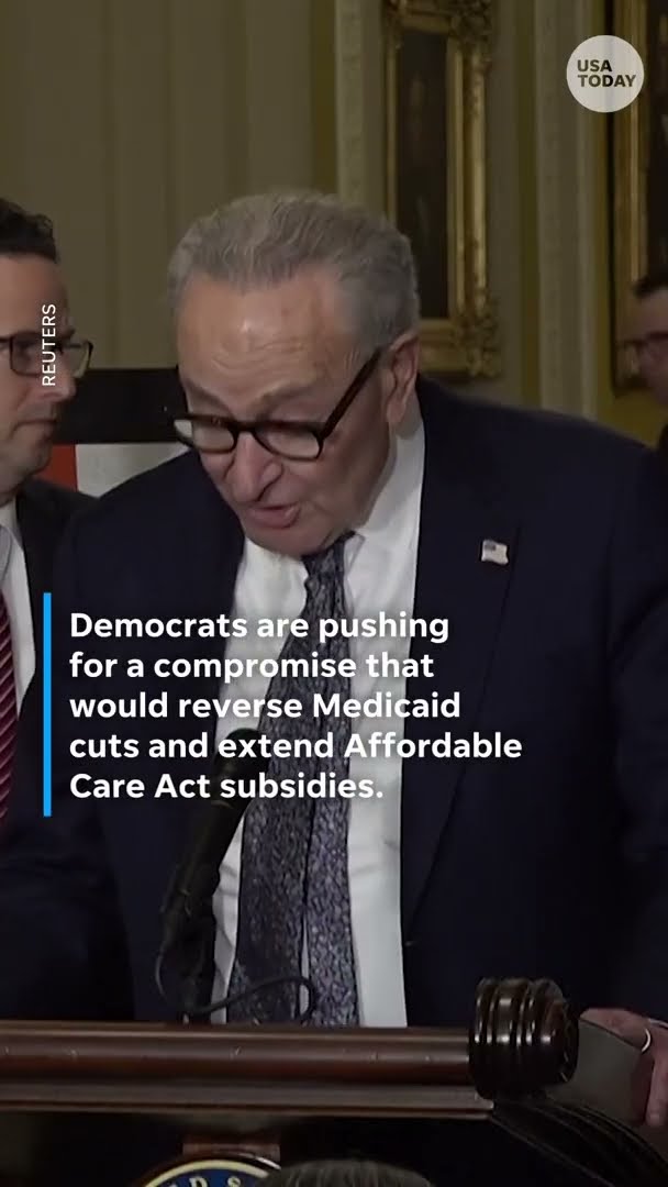 Trump says shutdown could bring ‘a lot of good’ despite layoffs #Shorts – YouTube