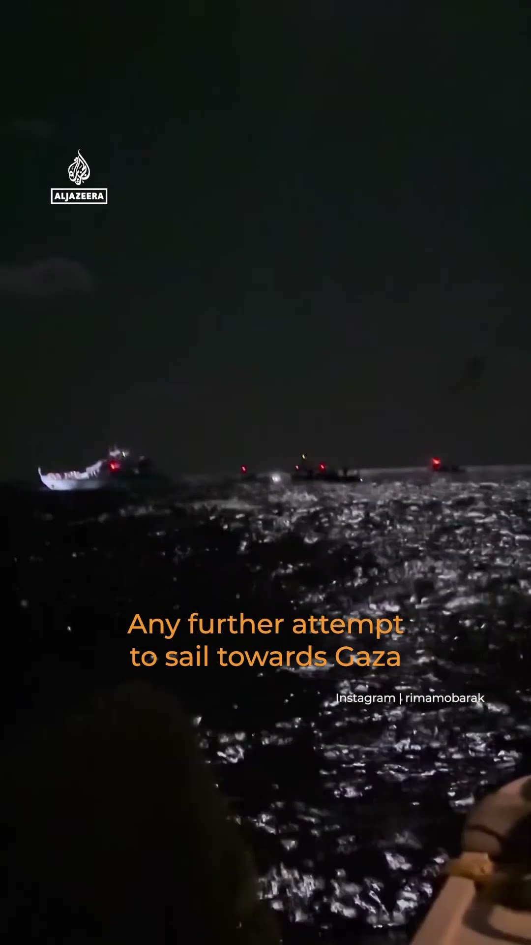 Israel begins to intercept Global Sumud Flotilla vessels | AJ #shorts – YouTube