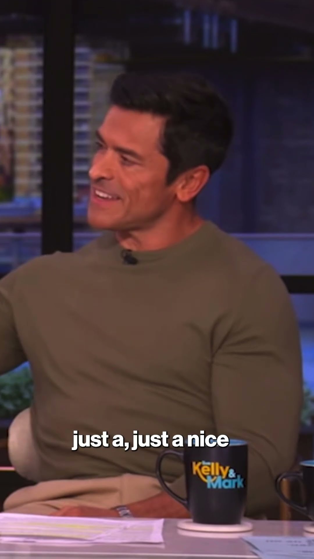 Kelly Ripa Teases That Mark Consuelos is "Touch-Starved" #shorts – YouTube