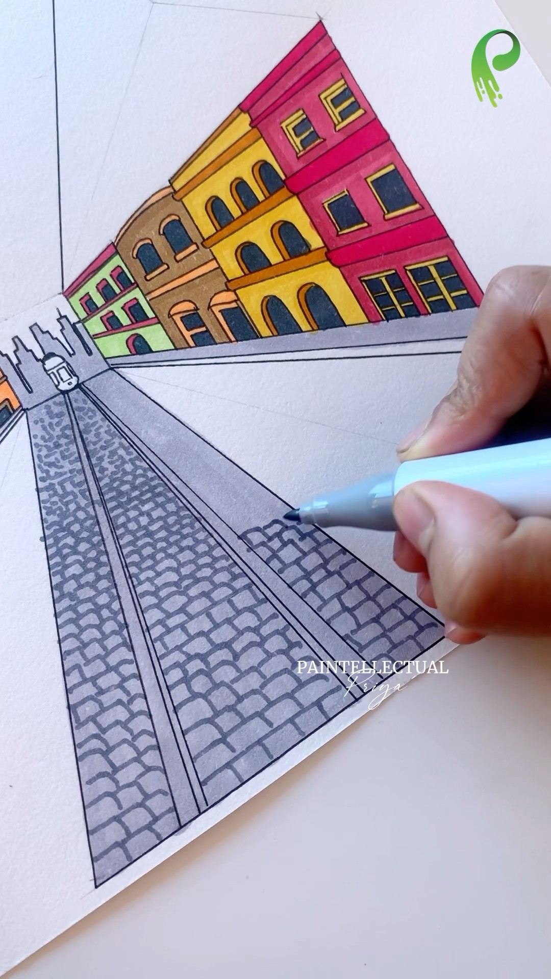 3D Magic Art on Paper 😱 #shorts – YouTube