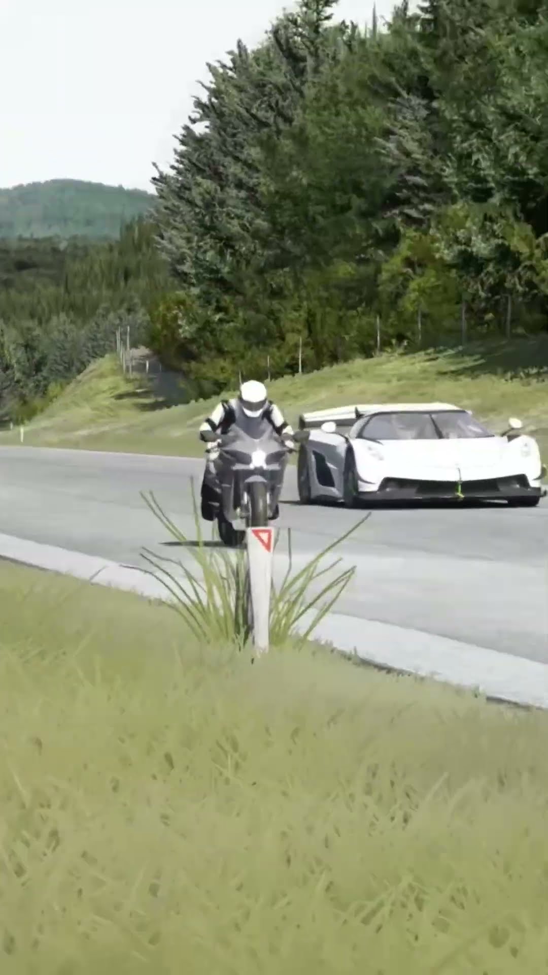 Superbike Kawasaki Ninja vs Hypercars #shorts #kawasaki #kawasakininja #superbike #bike #racing – YouTube