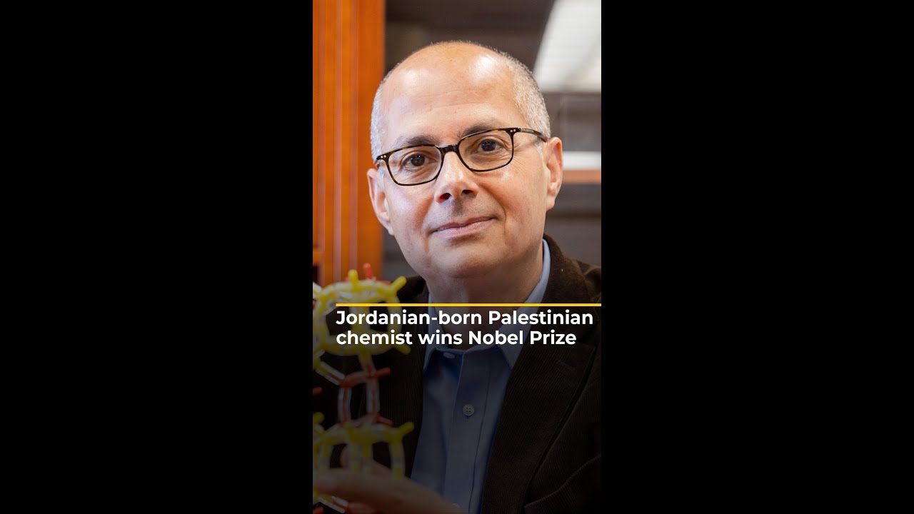 Jordanian-born Palestinian chemist awarded Nobel Prize | AJ #shorts – YouTube