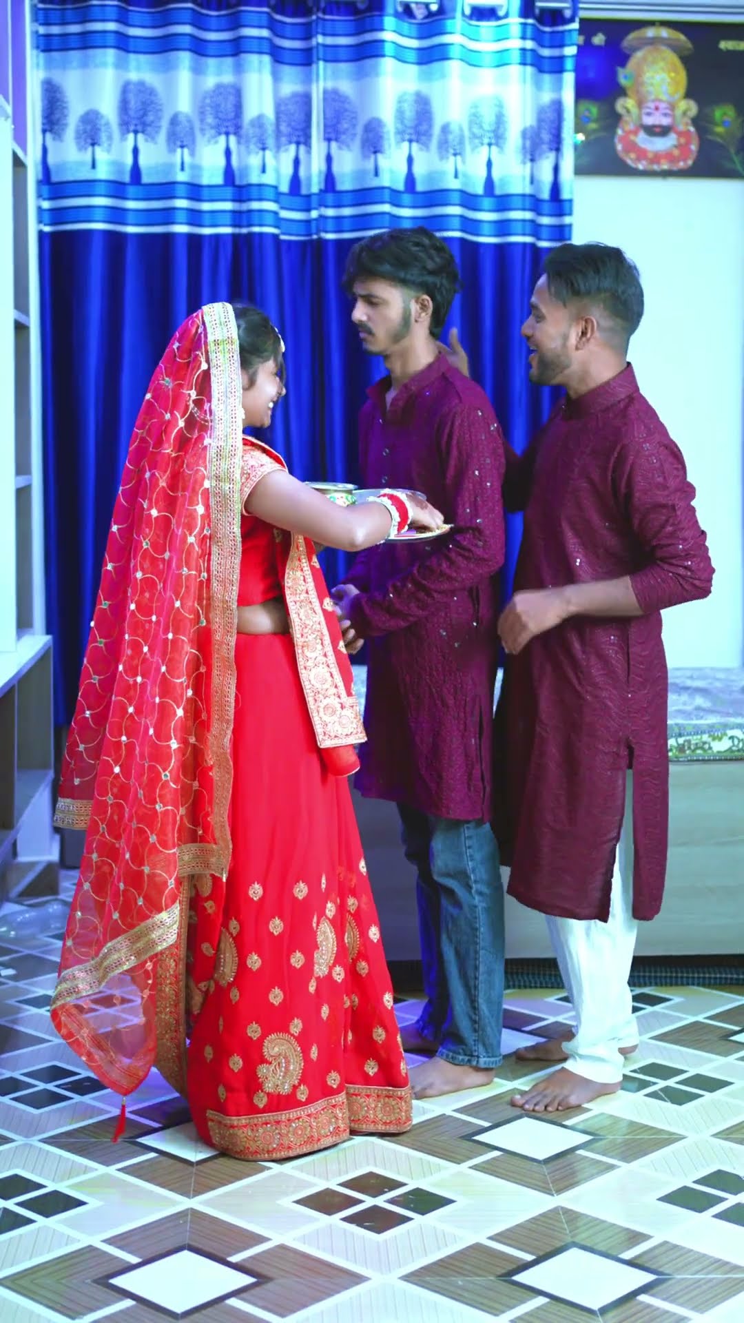 Payal ki khanak se 🥰 #trending #karwachauth #bhojpuri #funny #shorts – YouTube